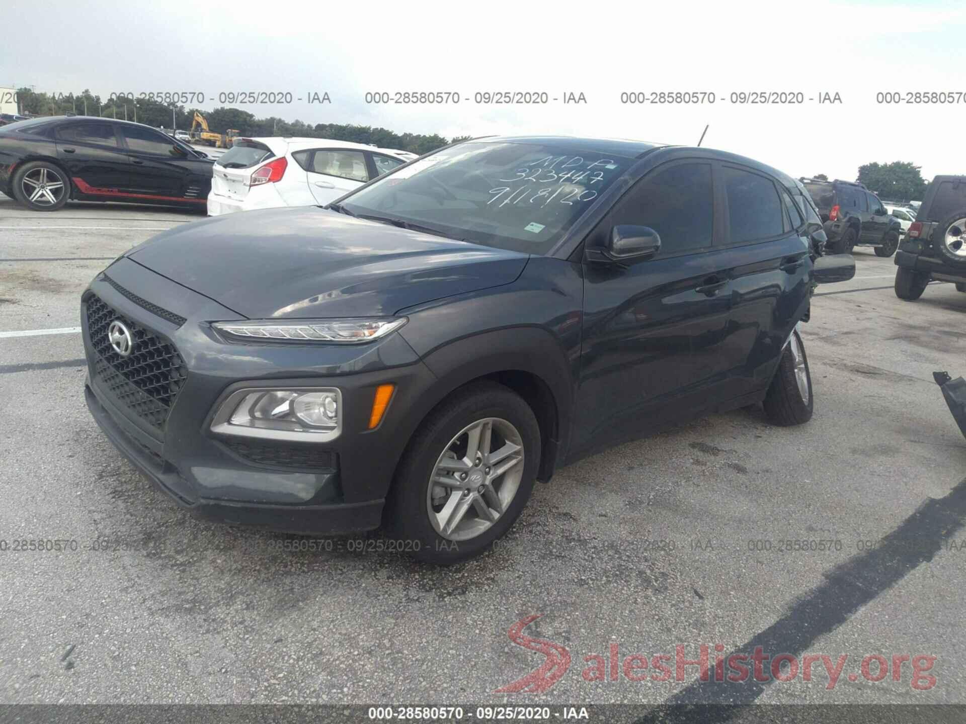 KM8K12AA0KU323447 2019 HYUNDAI KONA