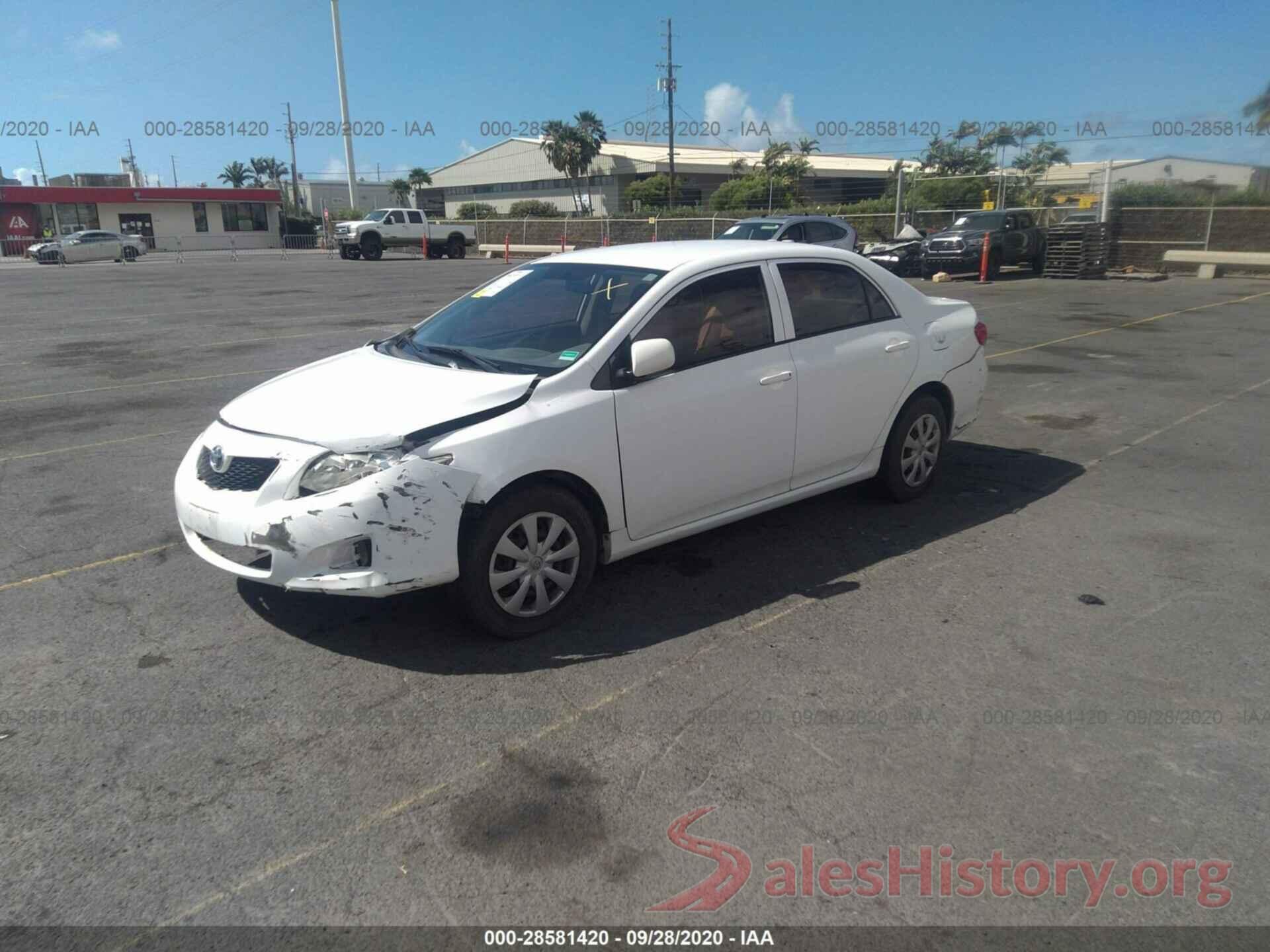 2T3H1RFV4KW054665 2009 TOYOTA COROLLA