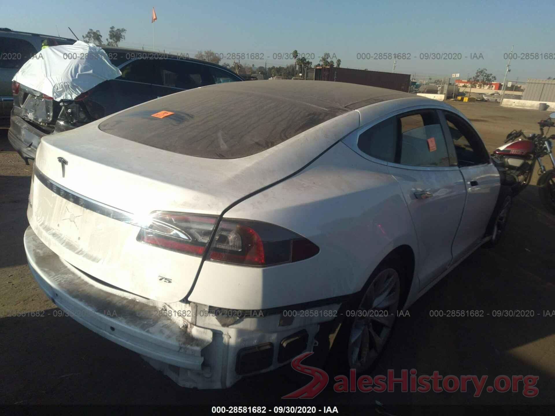 5YJSA1E14GF153814 2016 TESLA MODEL S