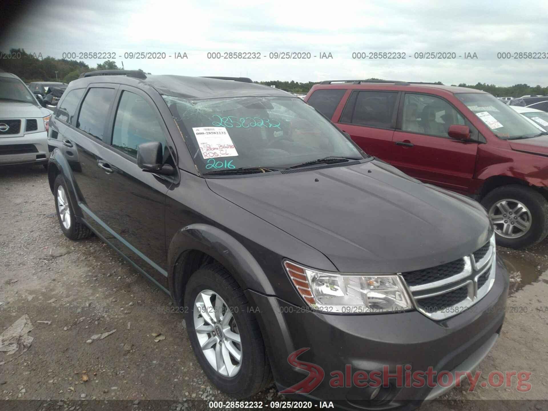 3C4PDCBG9GT126496 2016 DODGE JOURNEY