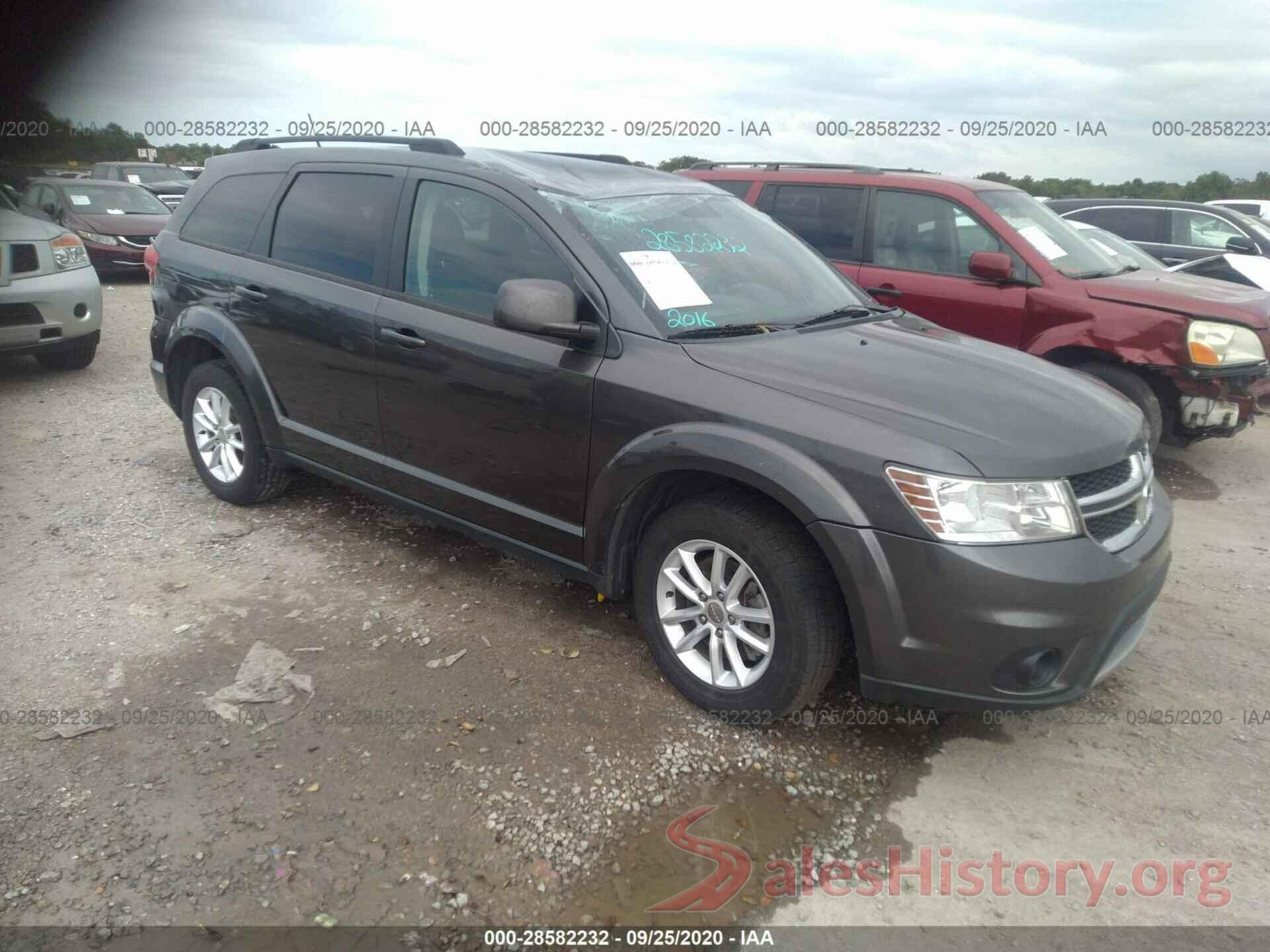 3C4PDCBG9GT126496 2016 DODGE JOURNEY