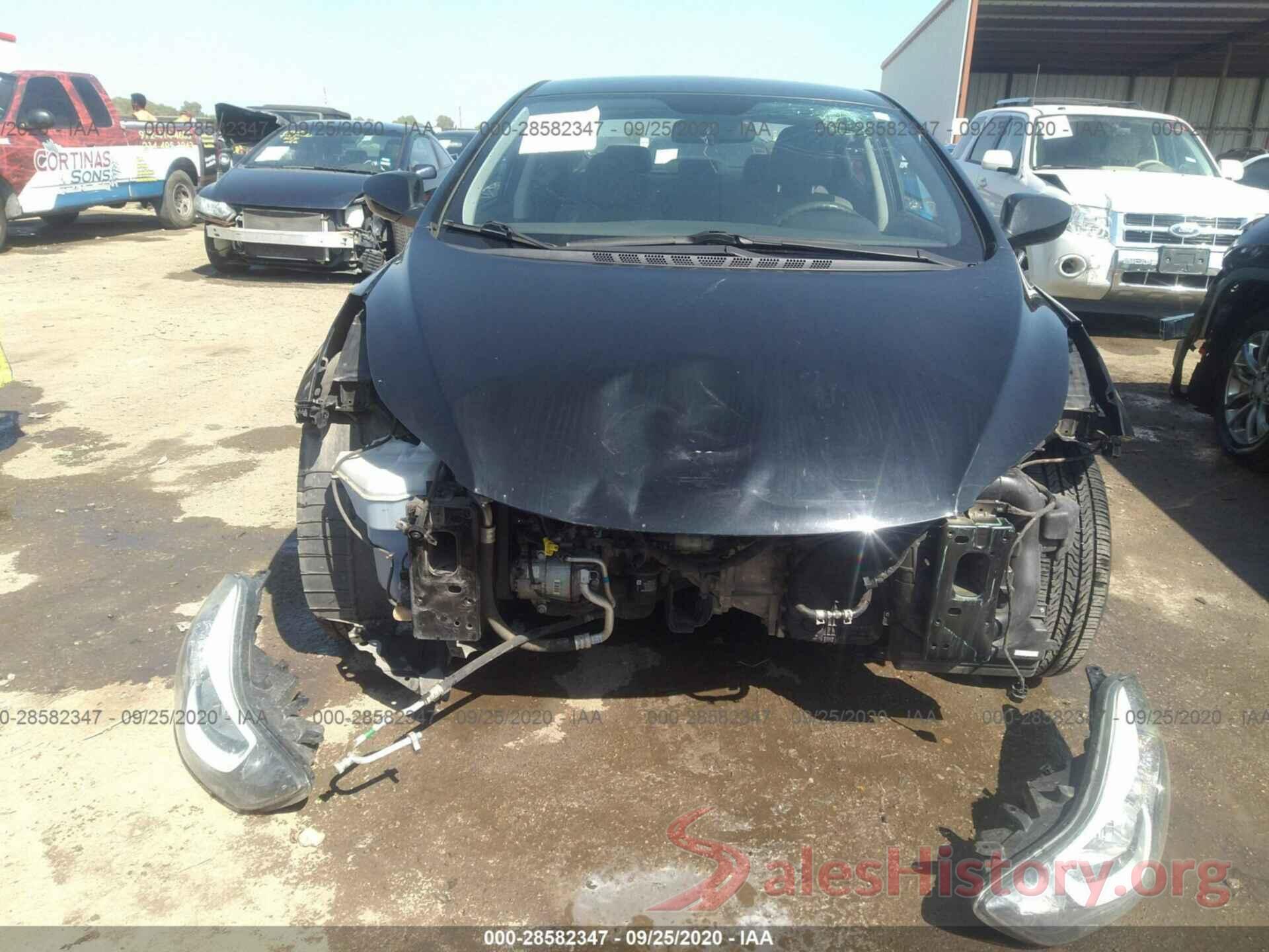 KMHDH4AE0GU581901 2016 HYUNDAI ELANTRA