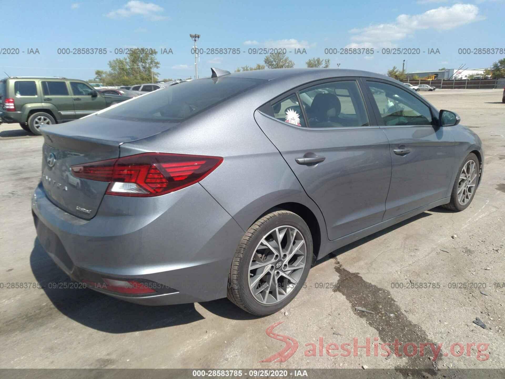 KMHD84LFXKU823916 2019 HYUNDAI ELANTRA