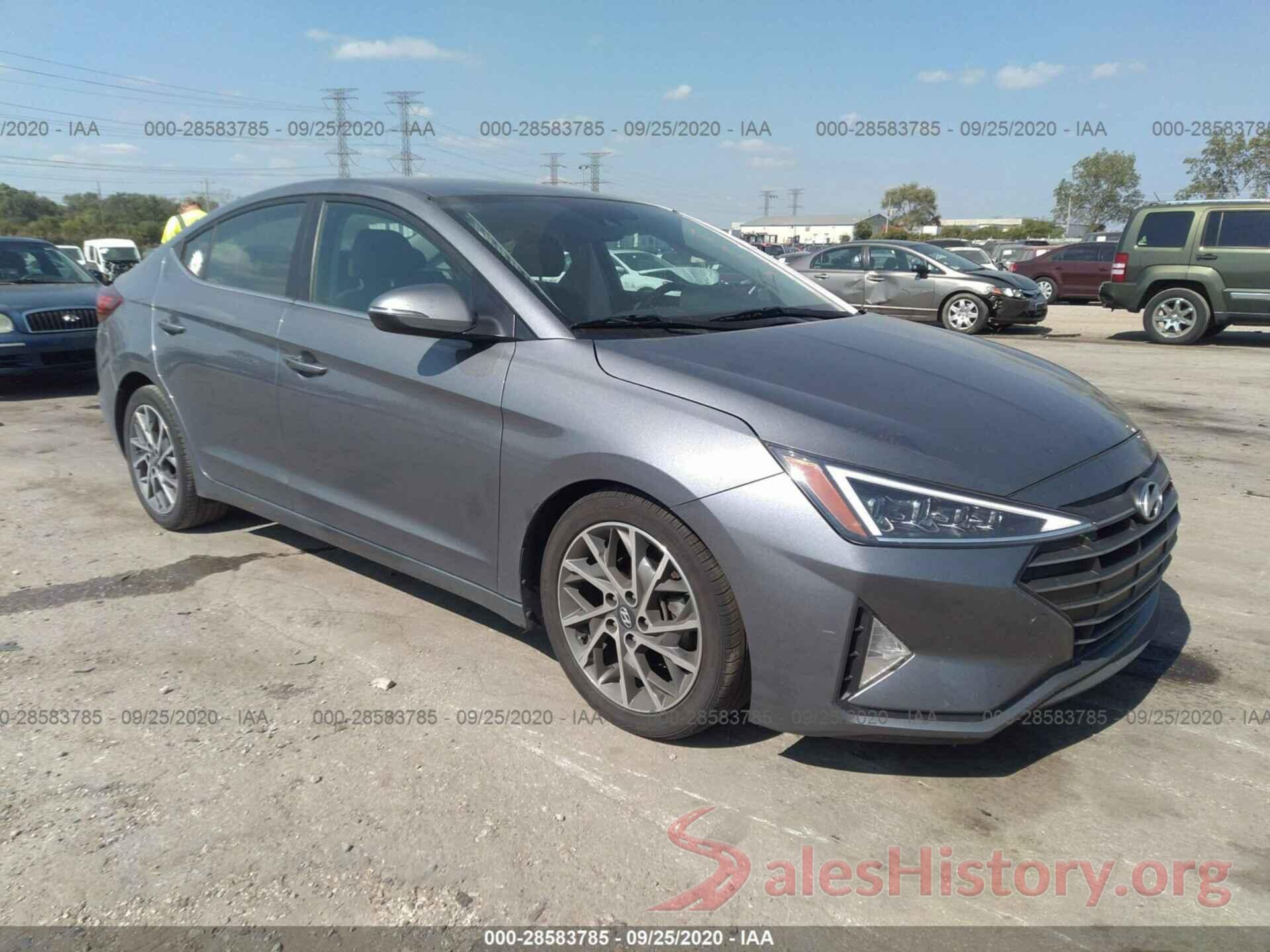 KMHD84LFXKU823916 2019 HYUNDAI ELANTRA