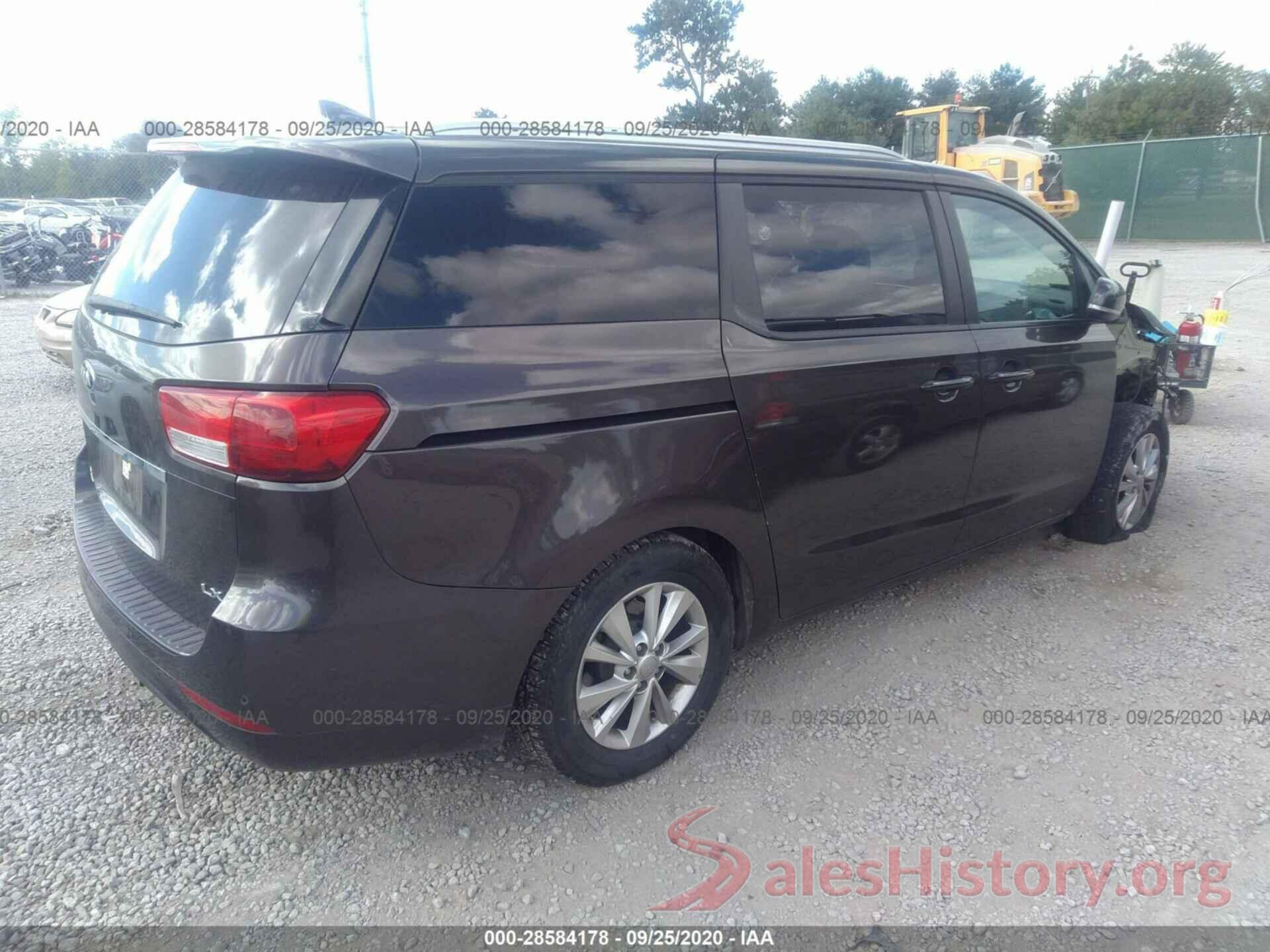 KNDMB5C19G6089782 2016 KIA SEDONA