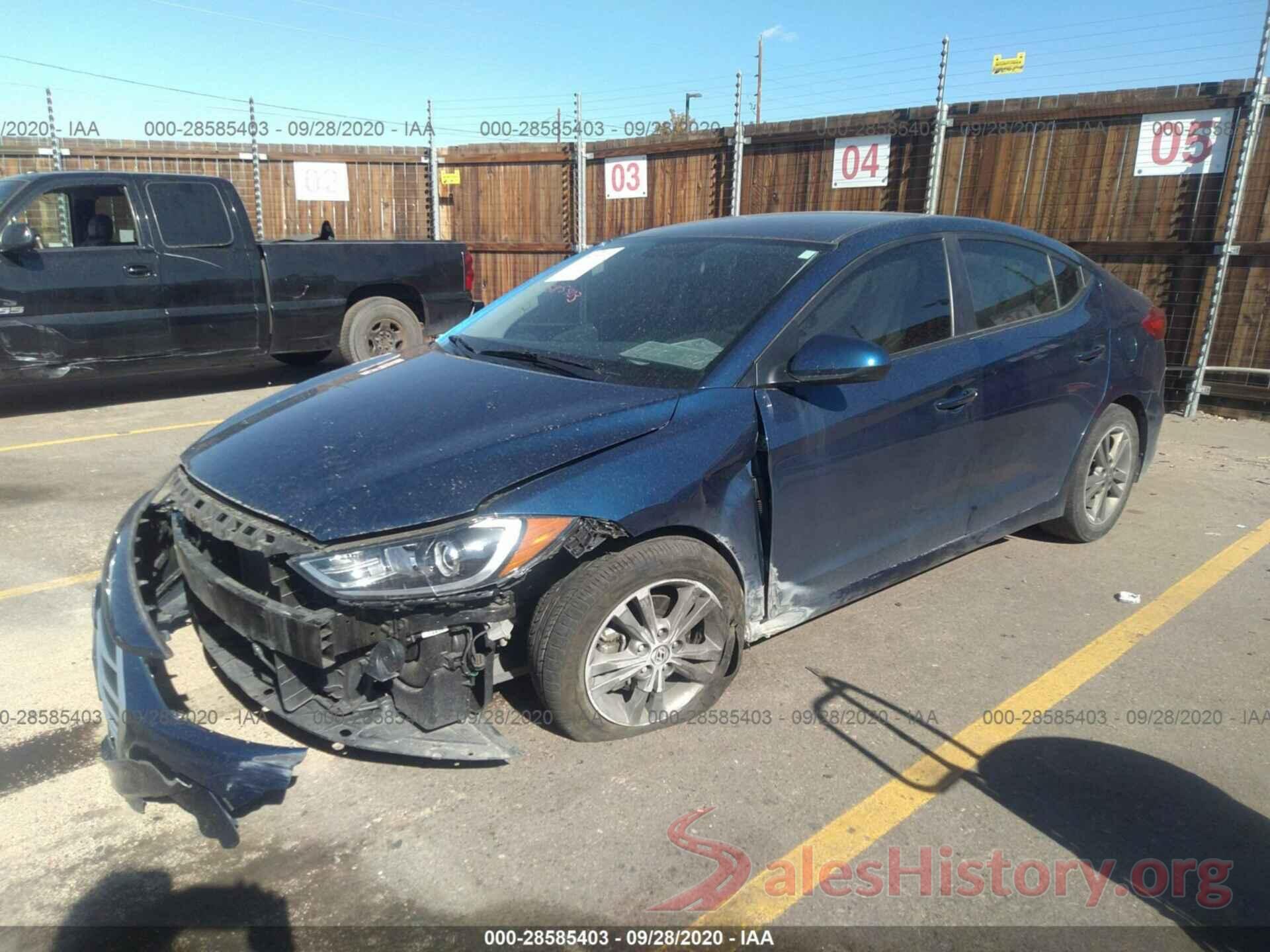 5NPD84LF3JH357095 2018 HYUNDAI ELANTRA