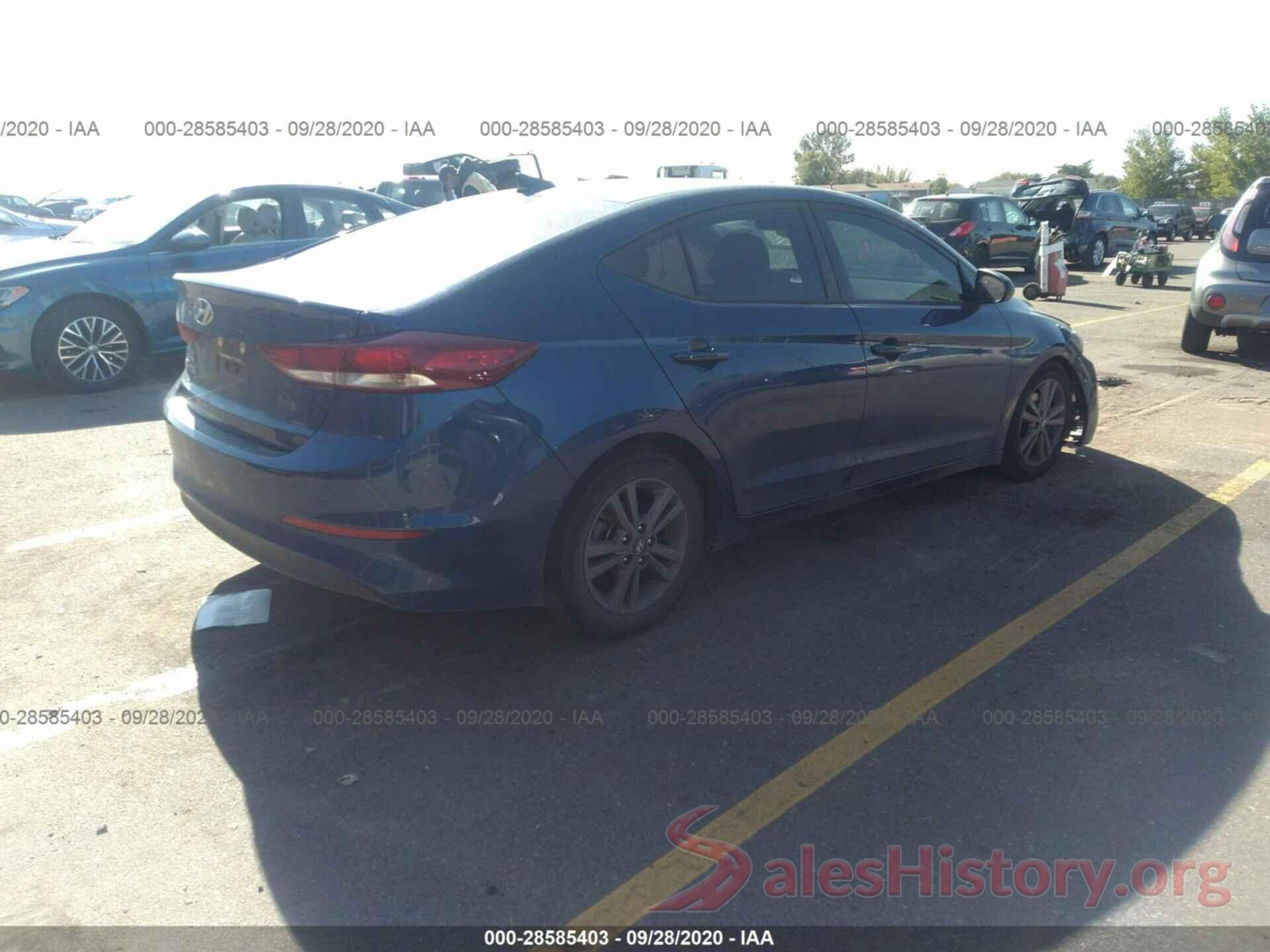 5NPD84LF3JH357095 2018 HYUNDAI ELANTRA