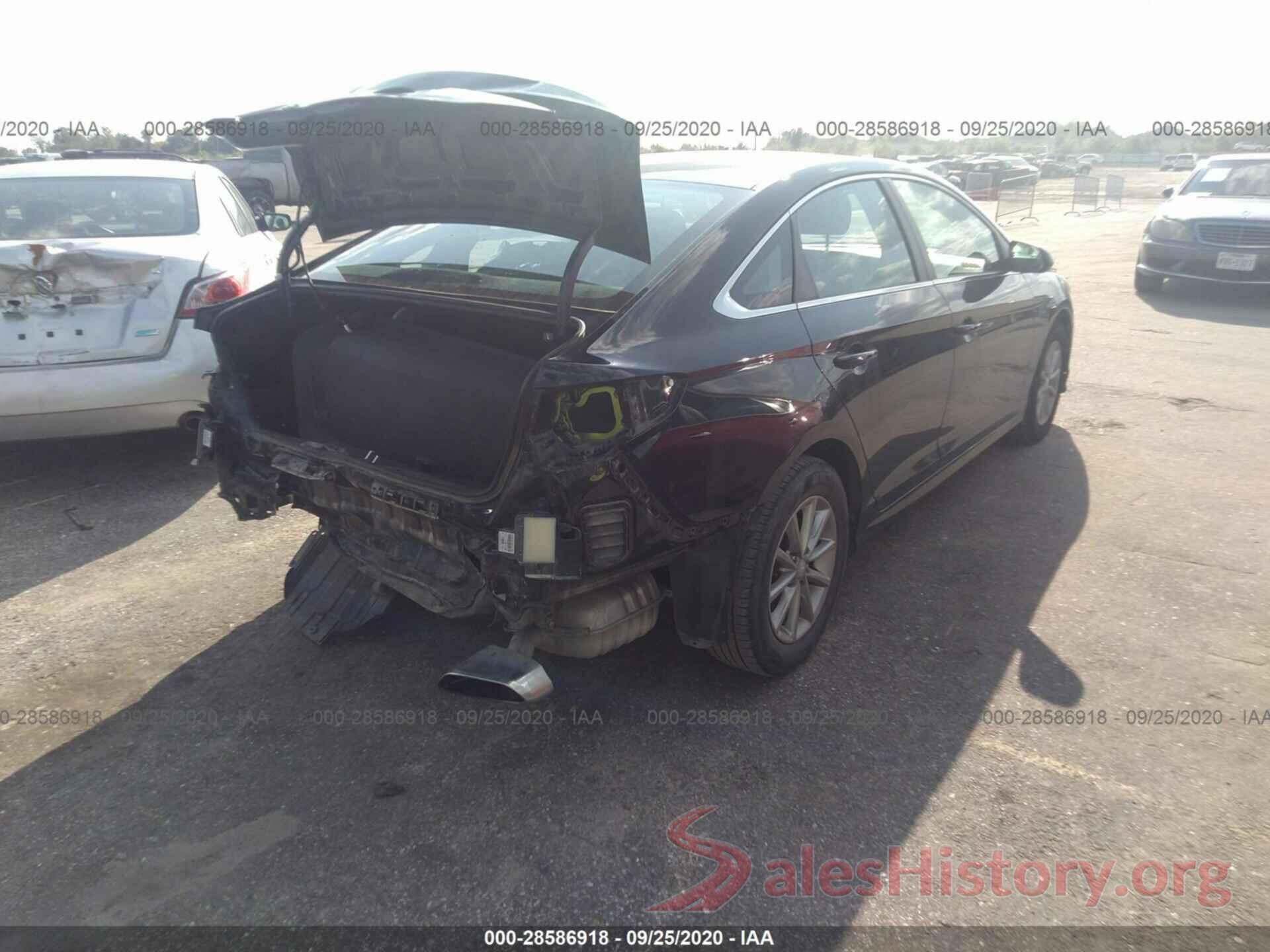 5NPE24AF0JH610205 2018 HYUNDAI SONATA