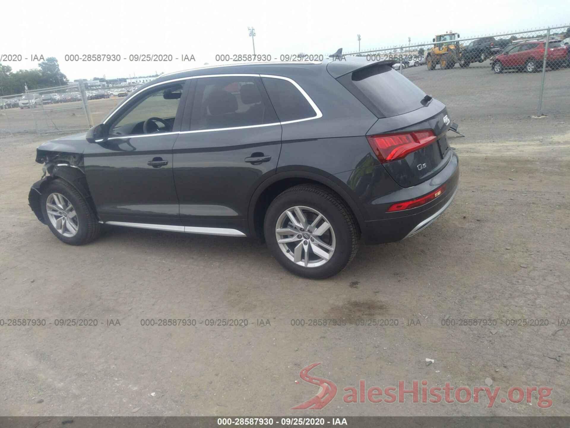 WA1ANAFY0L2042972 2020 AUDI Q5