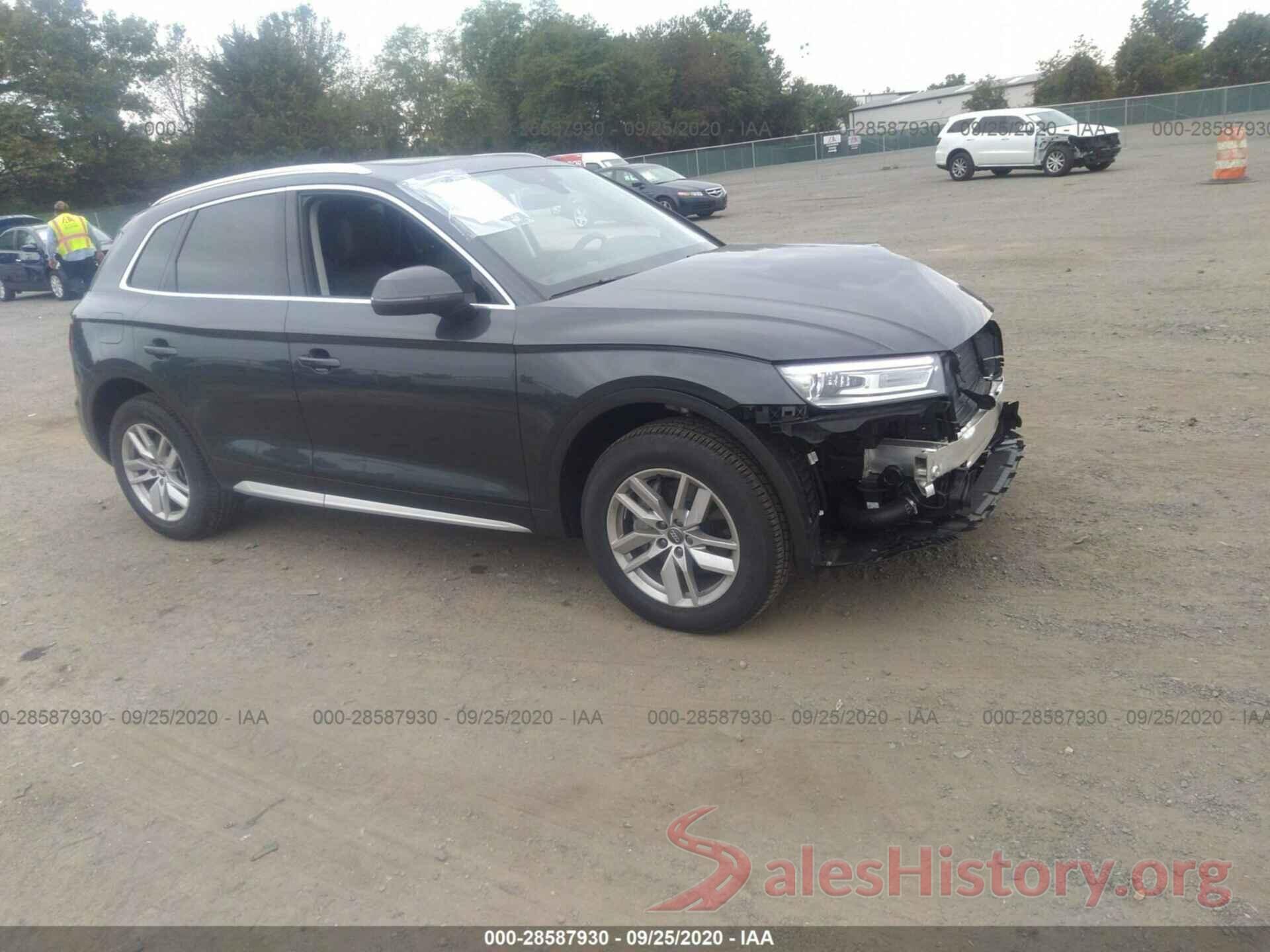 WA1ANAFY0L2042972 2020 AUDI Q5