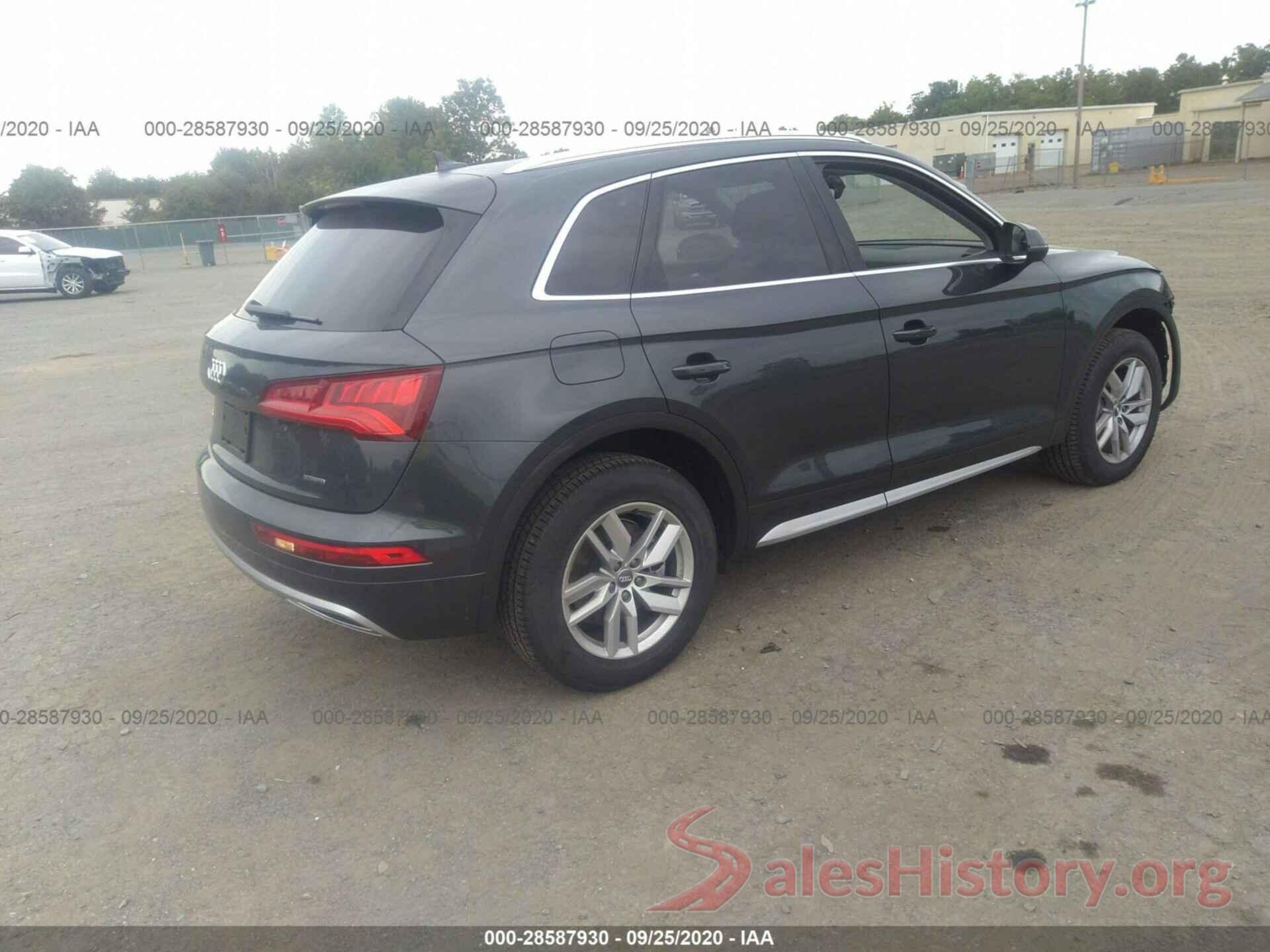 WA1ANAFY0L2042972 2020 AUDI Q5