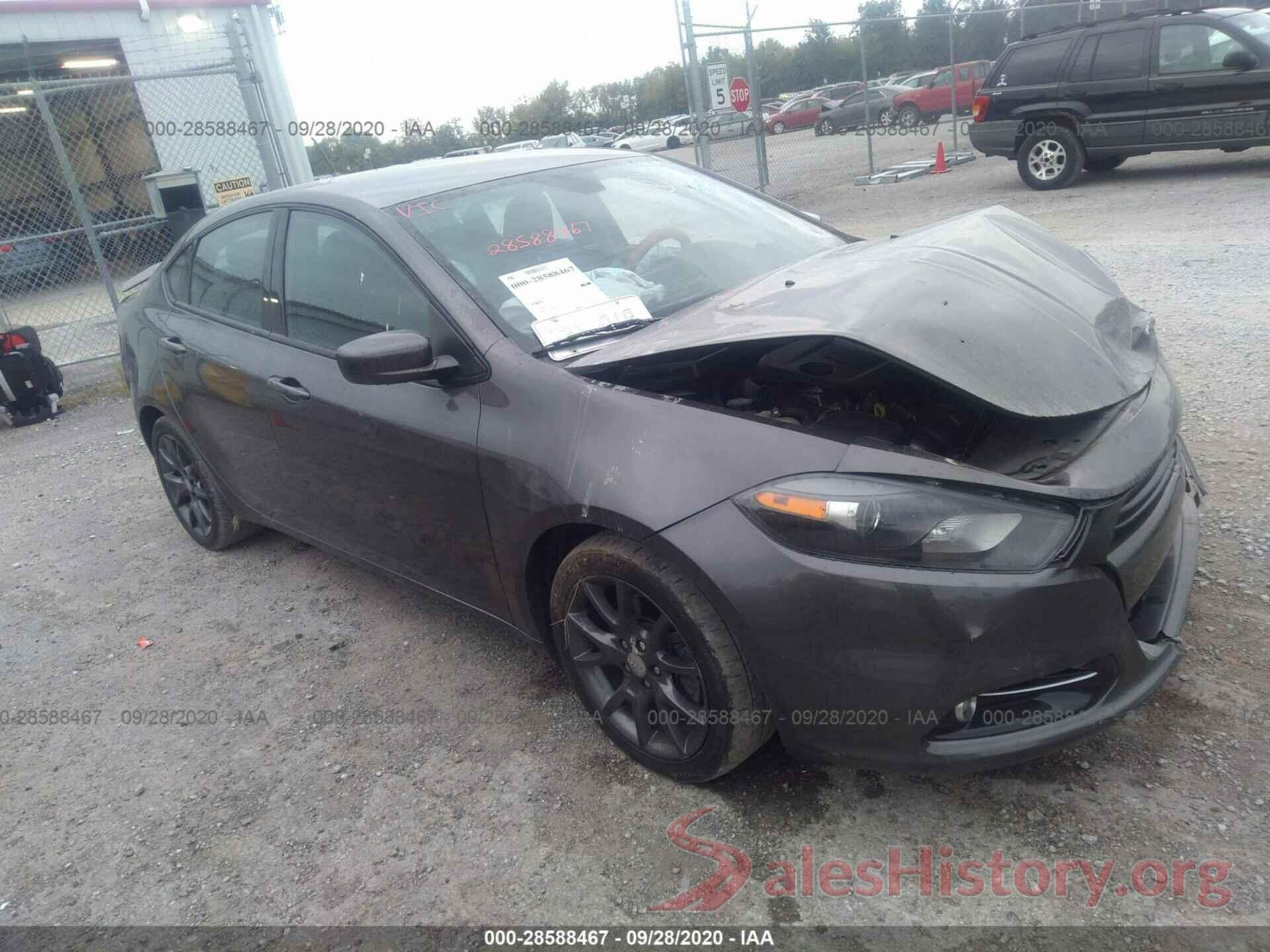 1C3CDFBB0GD531323 2016 DODGE DART