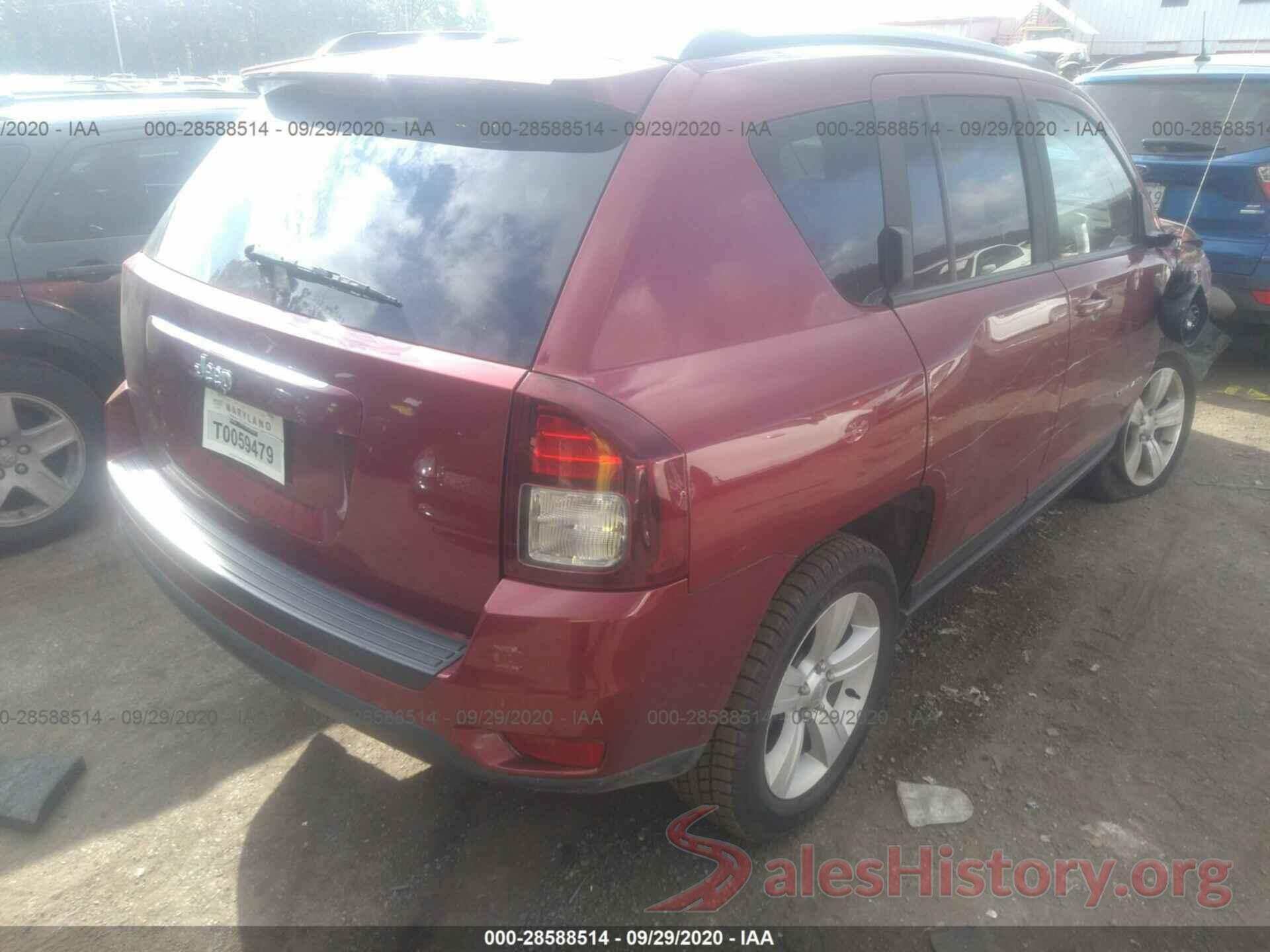 1C4NJCBA1GD742677 2016 JEEP COMPASS