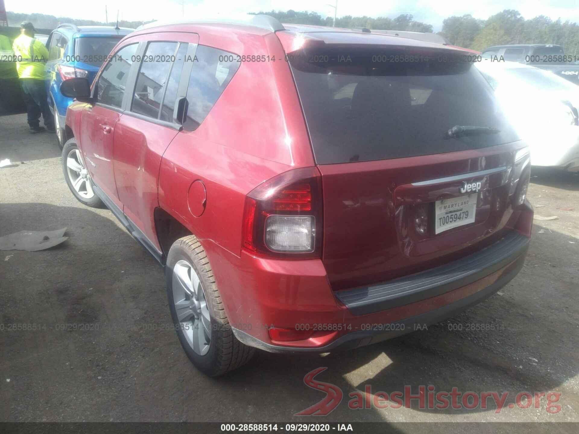 1C4NJCBA1GD742677 2016 JEEP COMPASS