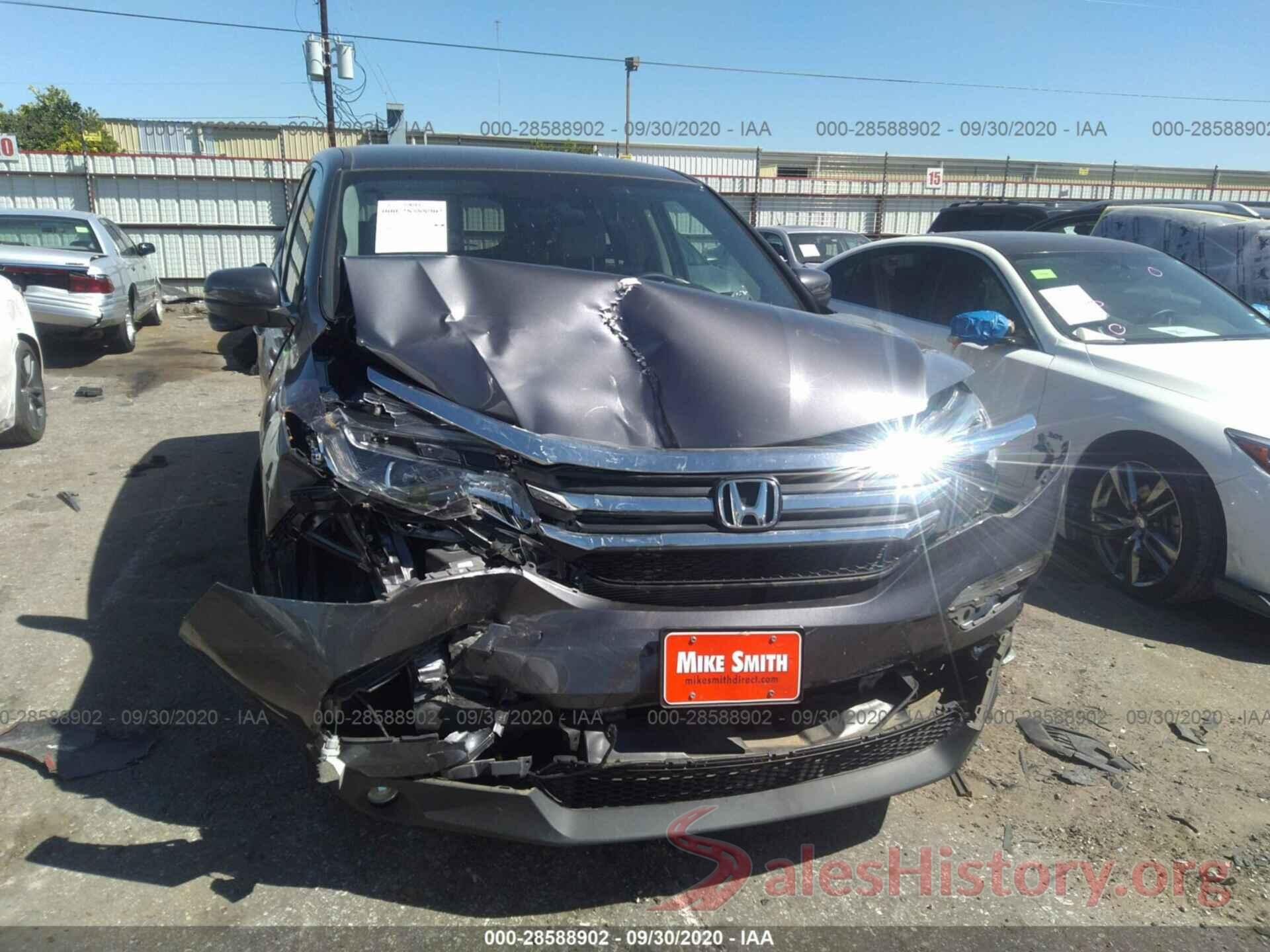 5FNYF5H33JB000980 2018 HONDA PILOT