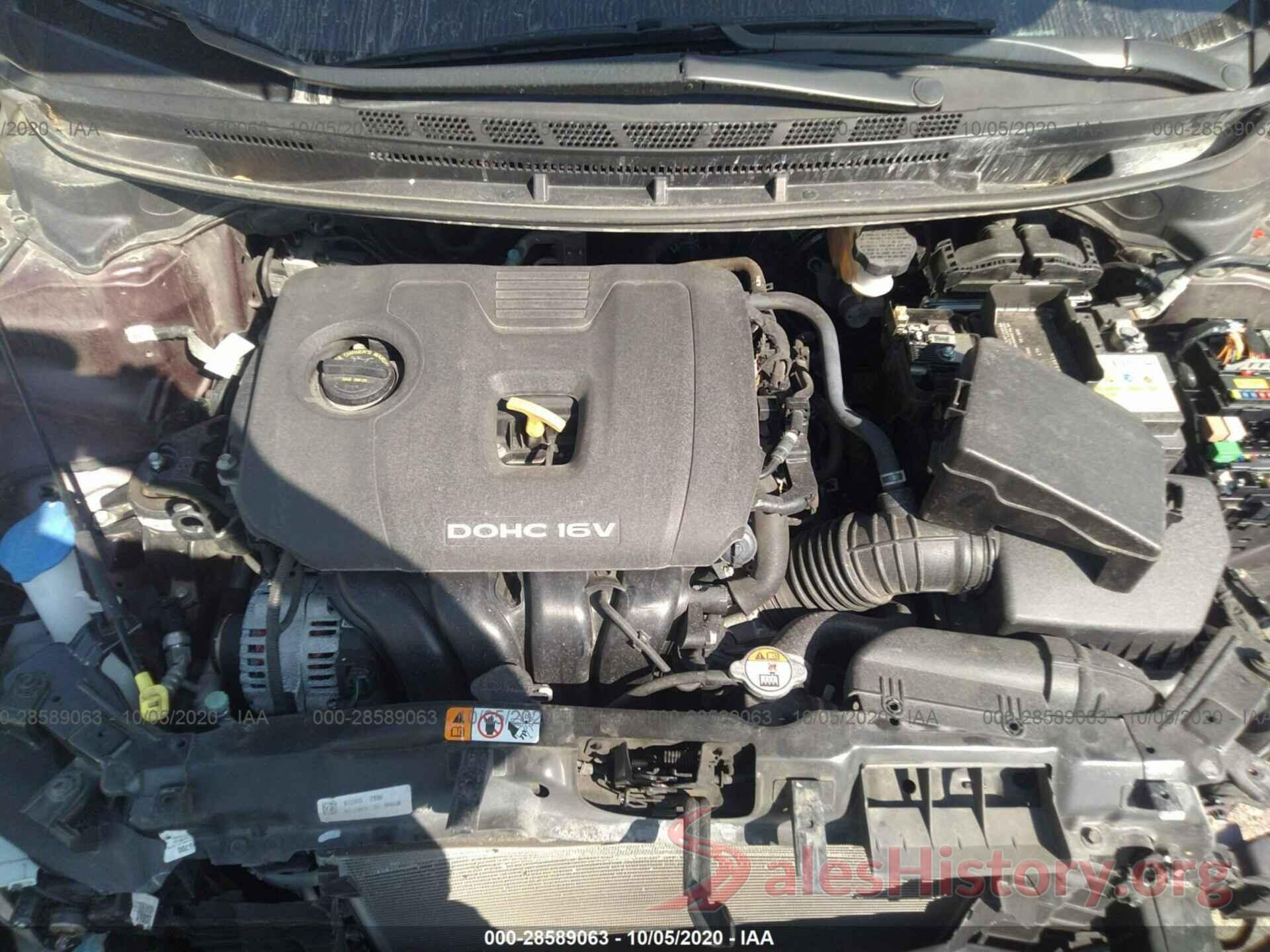 3KPFK4A72JE168030 2018 KIA FORTE