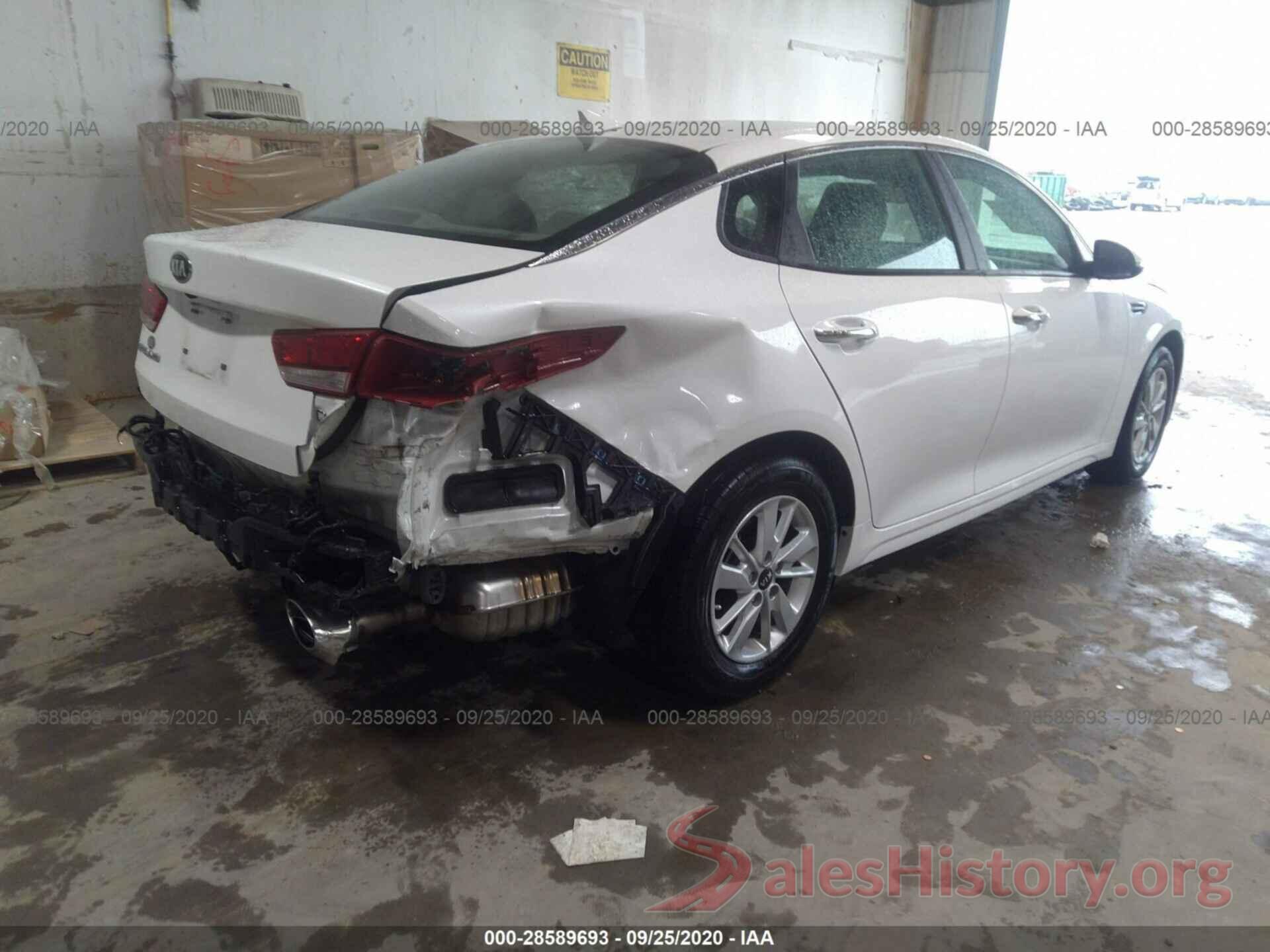 KNAGT4L35J5216740 2018 KIA OPTIMA