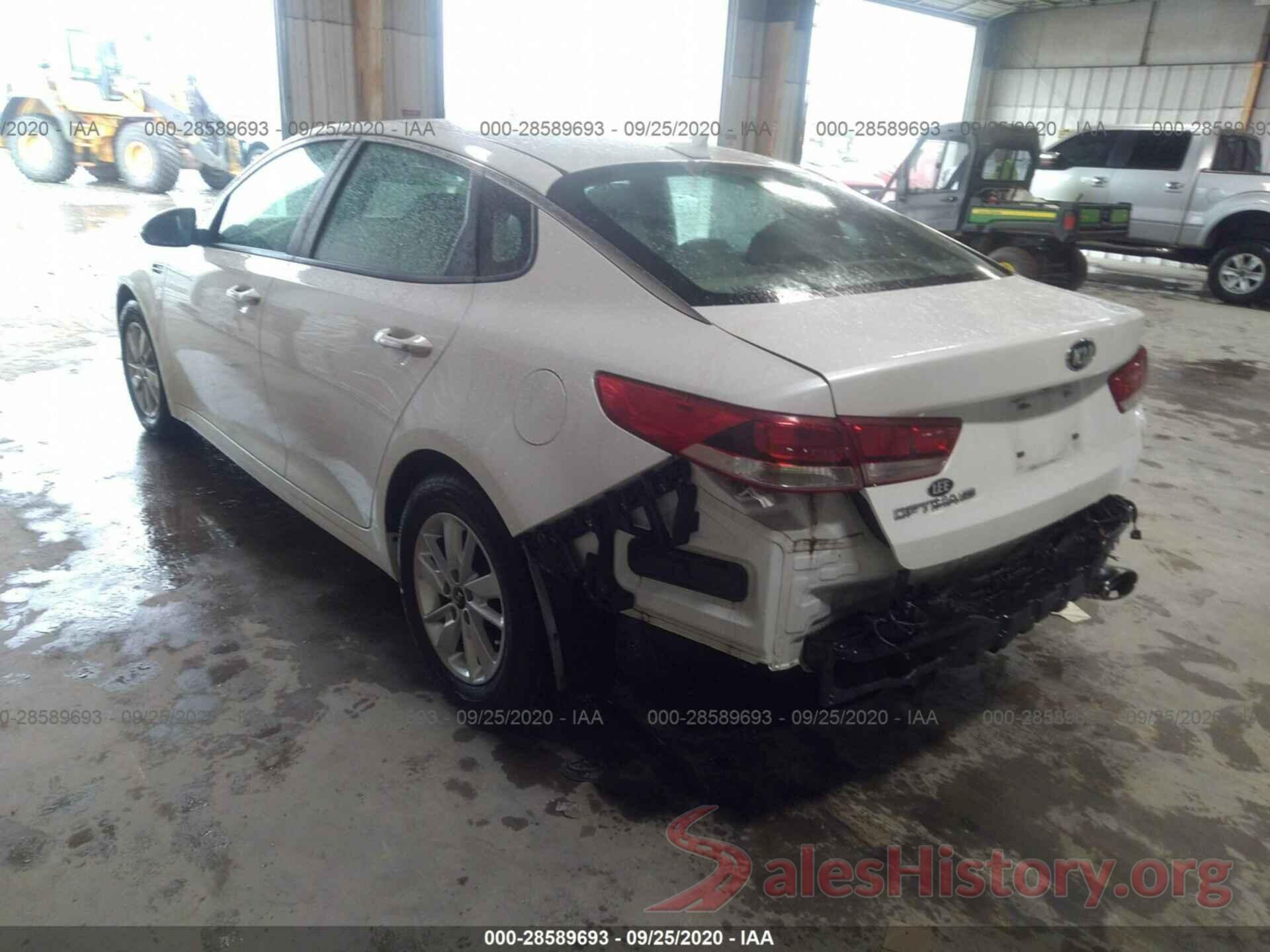 KNAGT4L35J5216740 2018 KIA OPTIMA