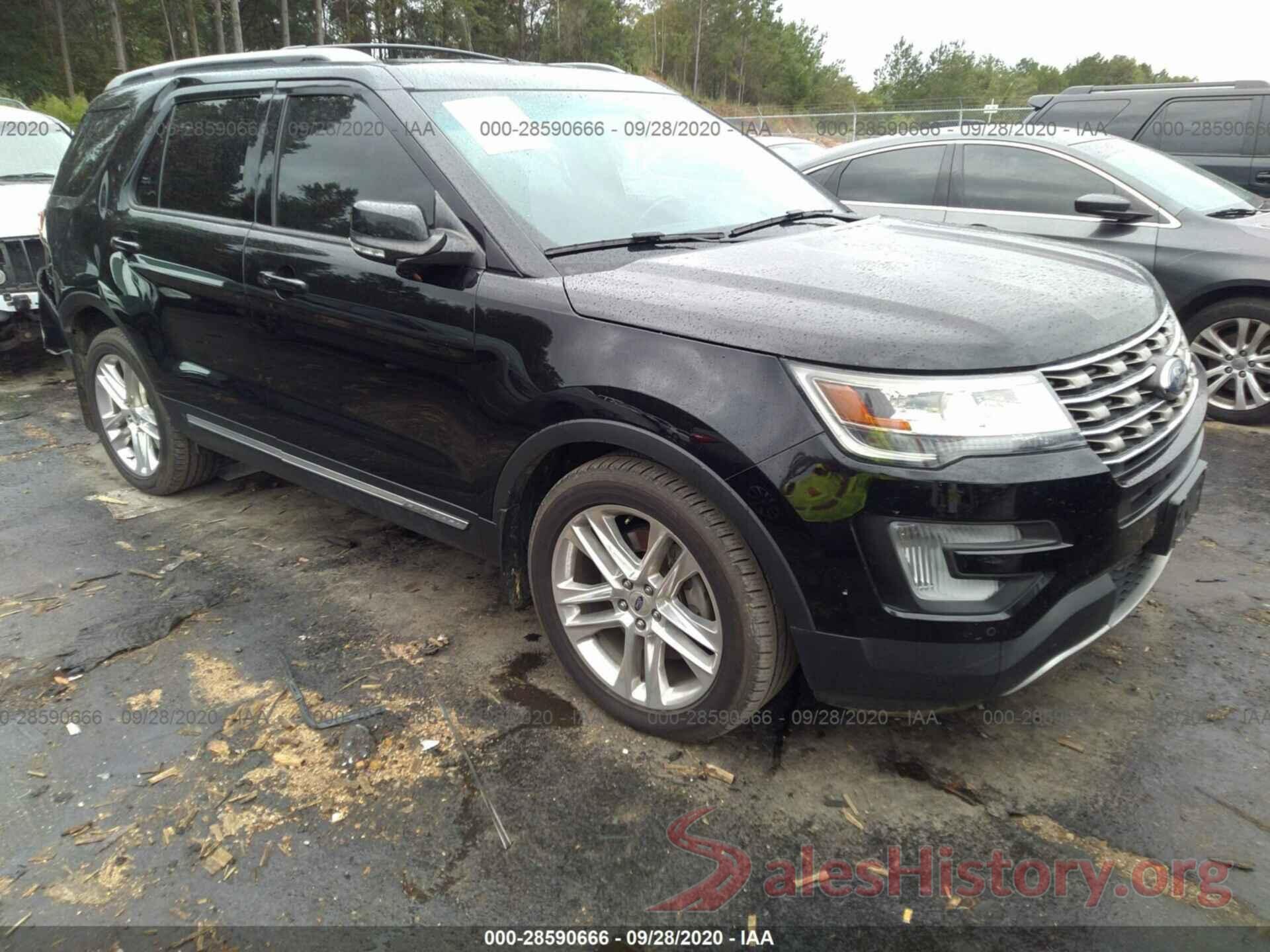 1FM5K7D88GGD33813 2016 FORD EXPLORER