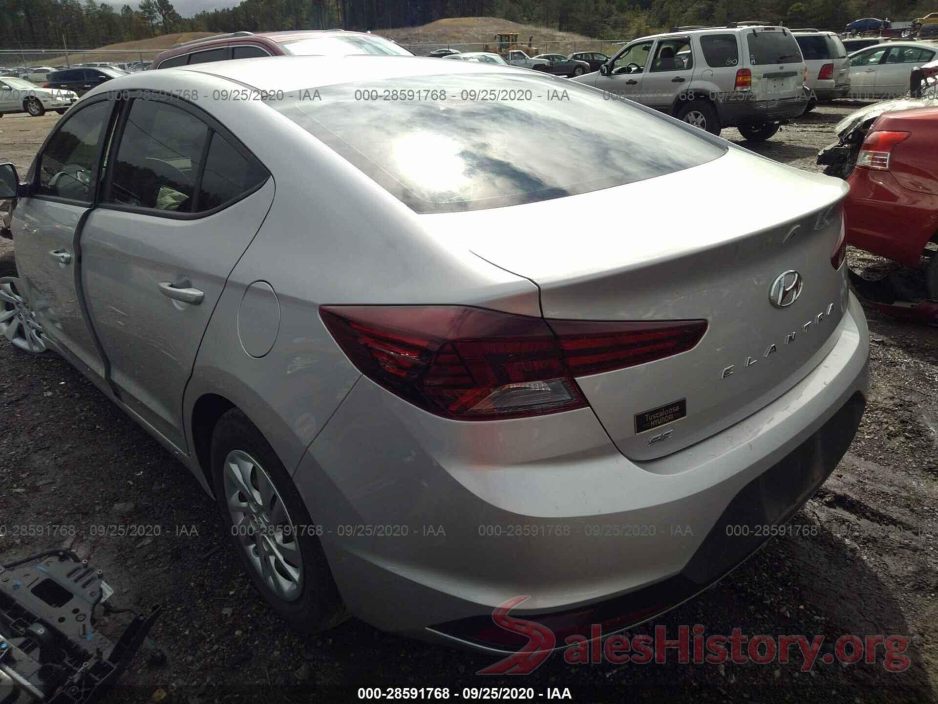 5NPD74LF8KH437710 2019 HYUNDAI ELANTRA