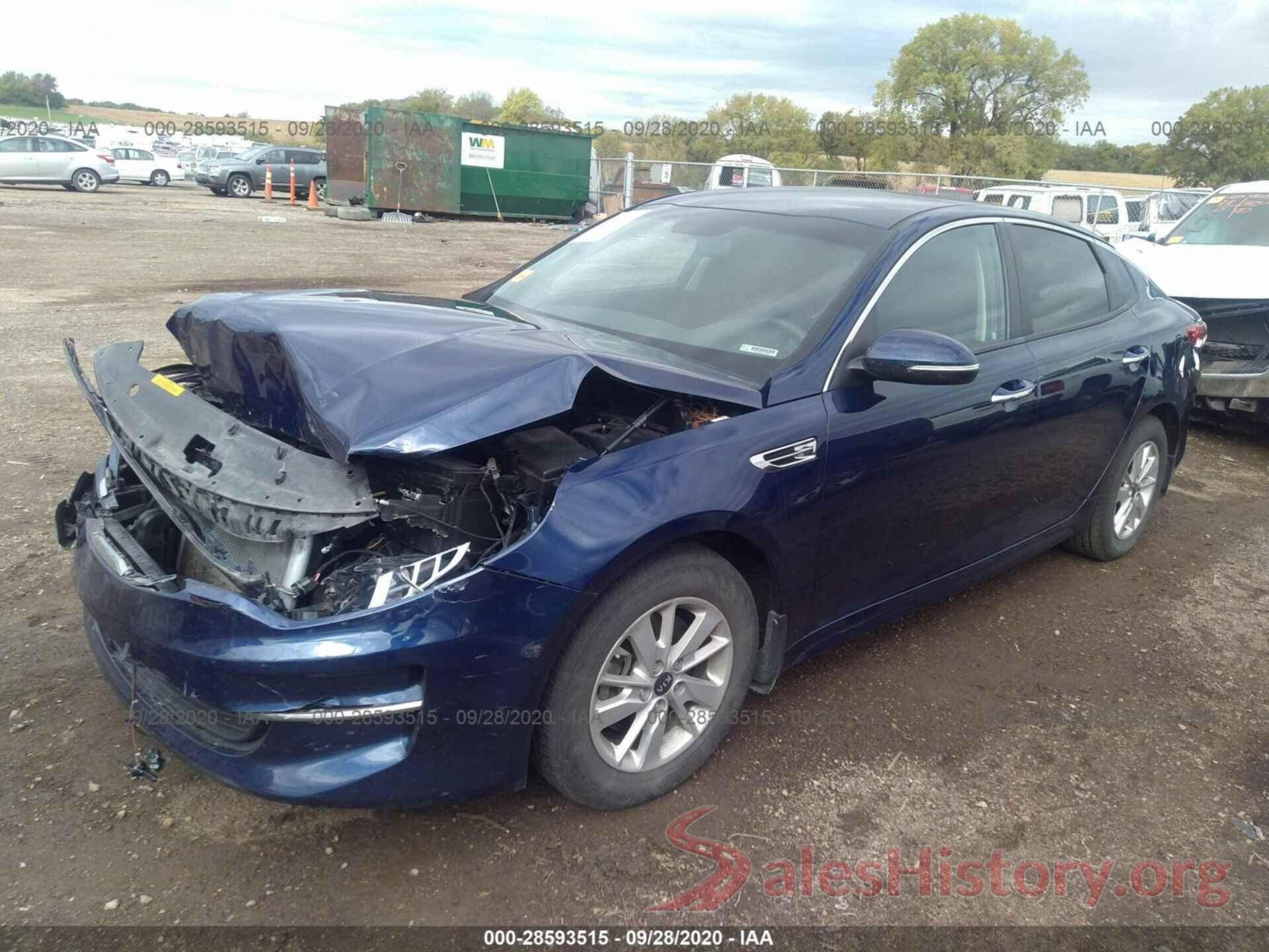 5XXGT4L33HG168244 2017 KIA OPTIMA