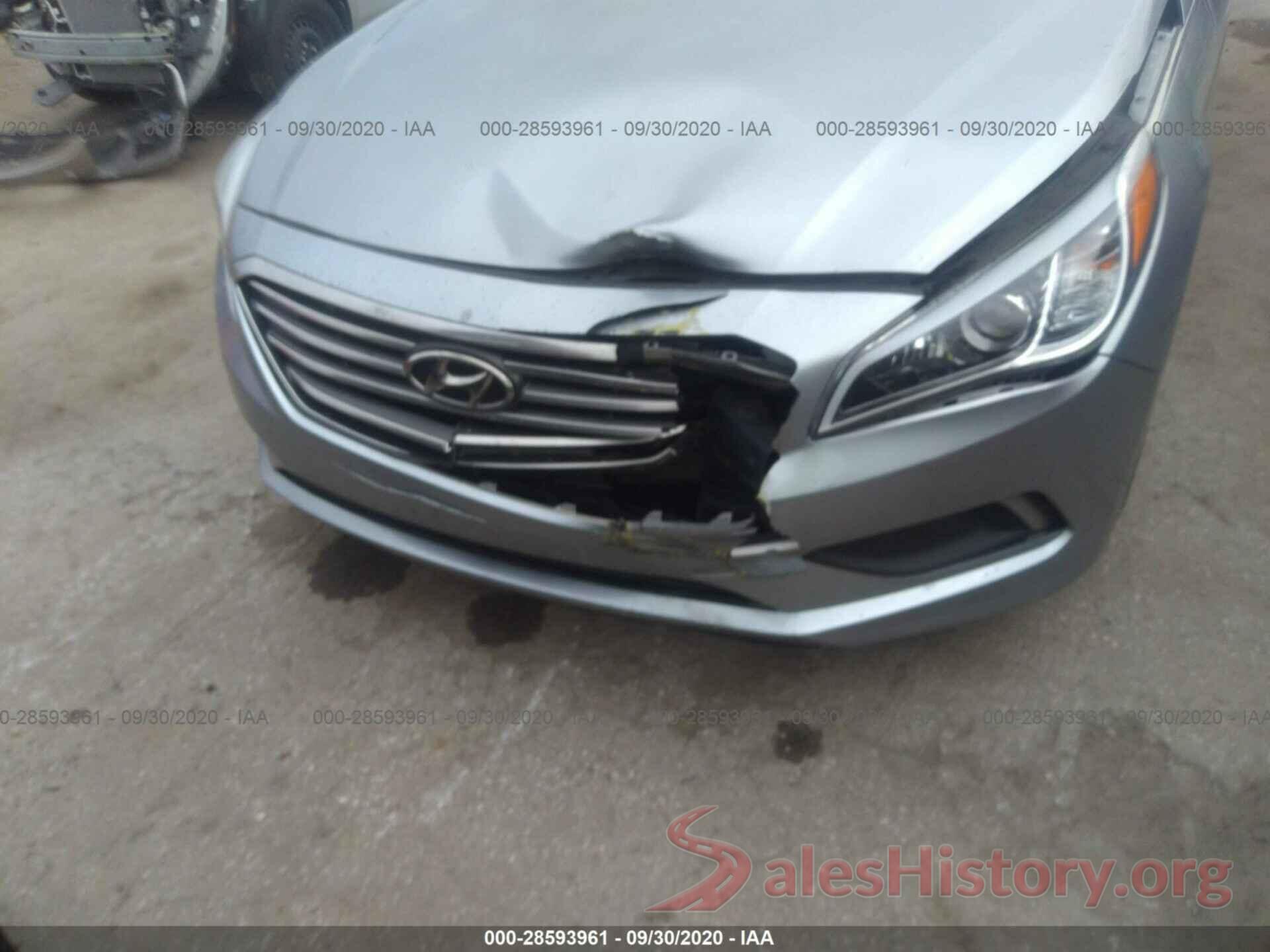 5NPE24AF2GH338801 2016 HYUNDAI SONATA