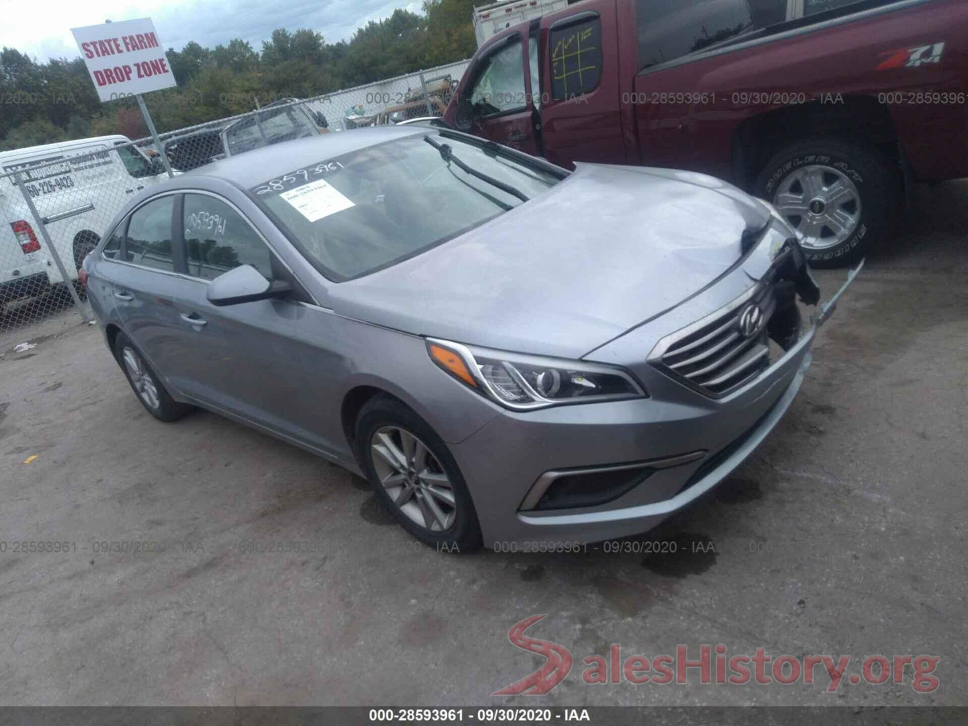 5NPE24AF2GH338801 2016 HYUNDAI SONATA