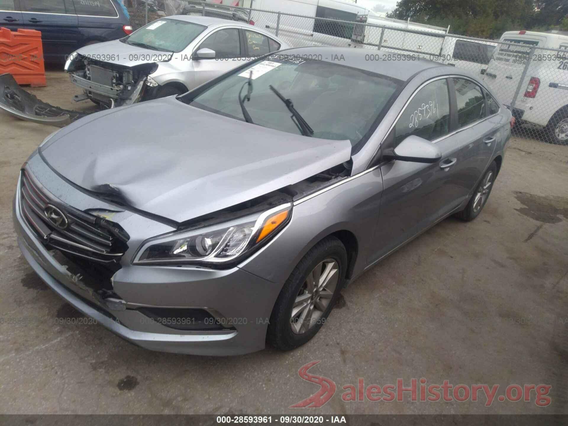 5NPE24AF2GH338801 2016 HYUNDAI SONATA