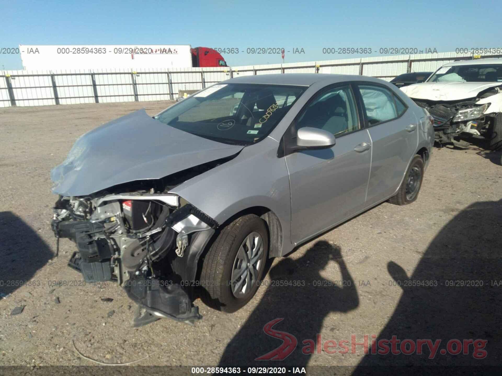 5YFBURHE5GP489027 2016 TOYOTA COROLLA