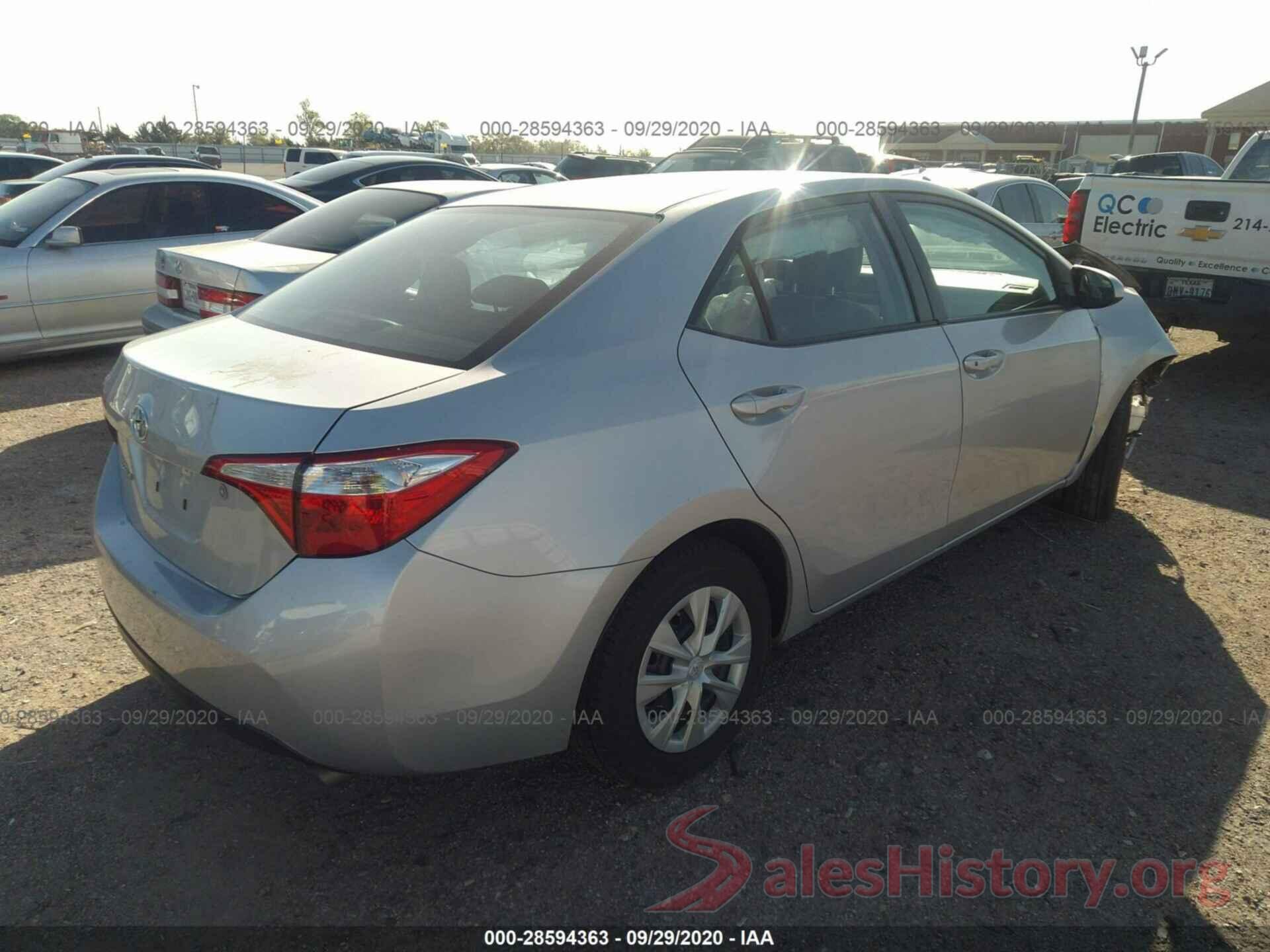 5YFBURHE5GP489027 2016 TOYOTA COROLLA