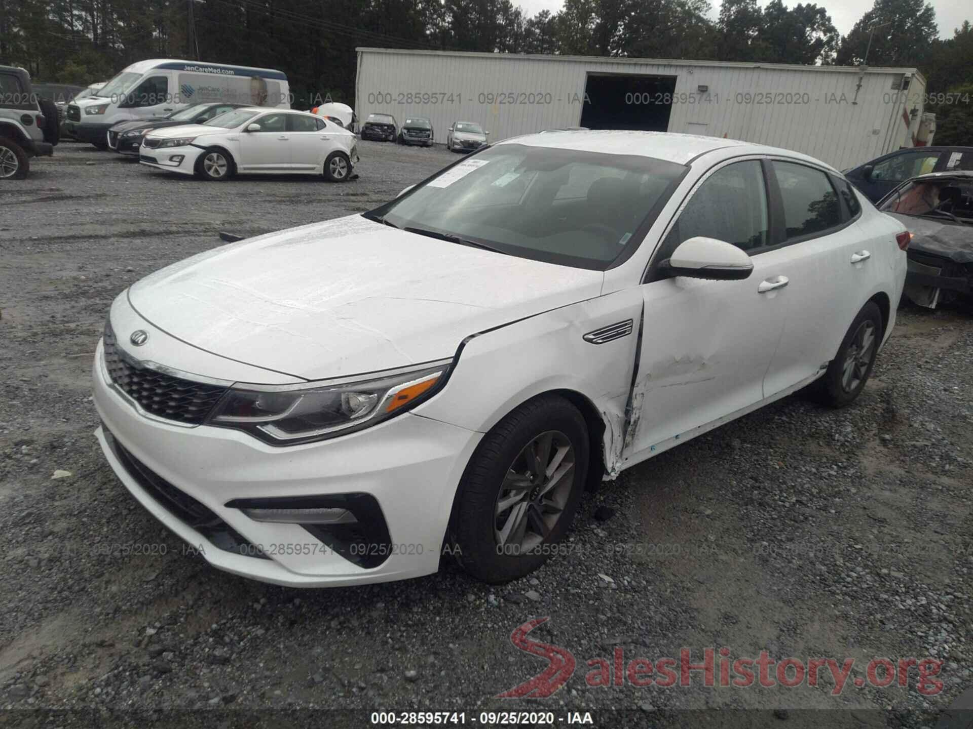 5XXGT4L38LG432244 2020 KIA OPTIMA