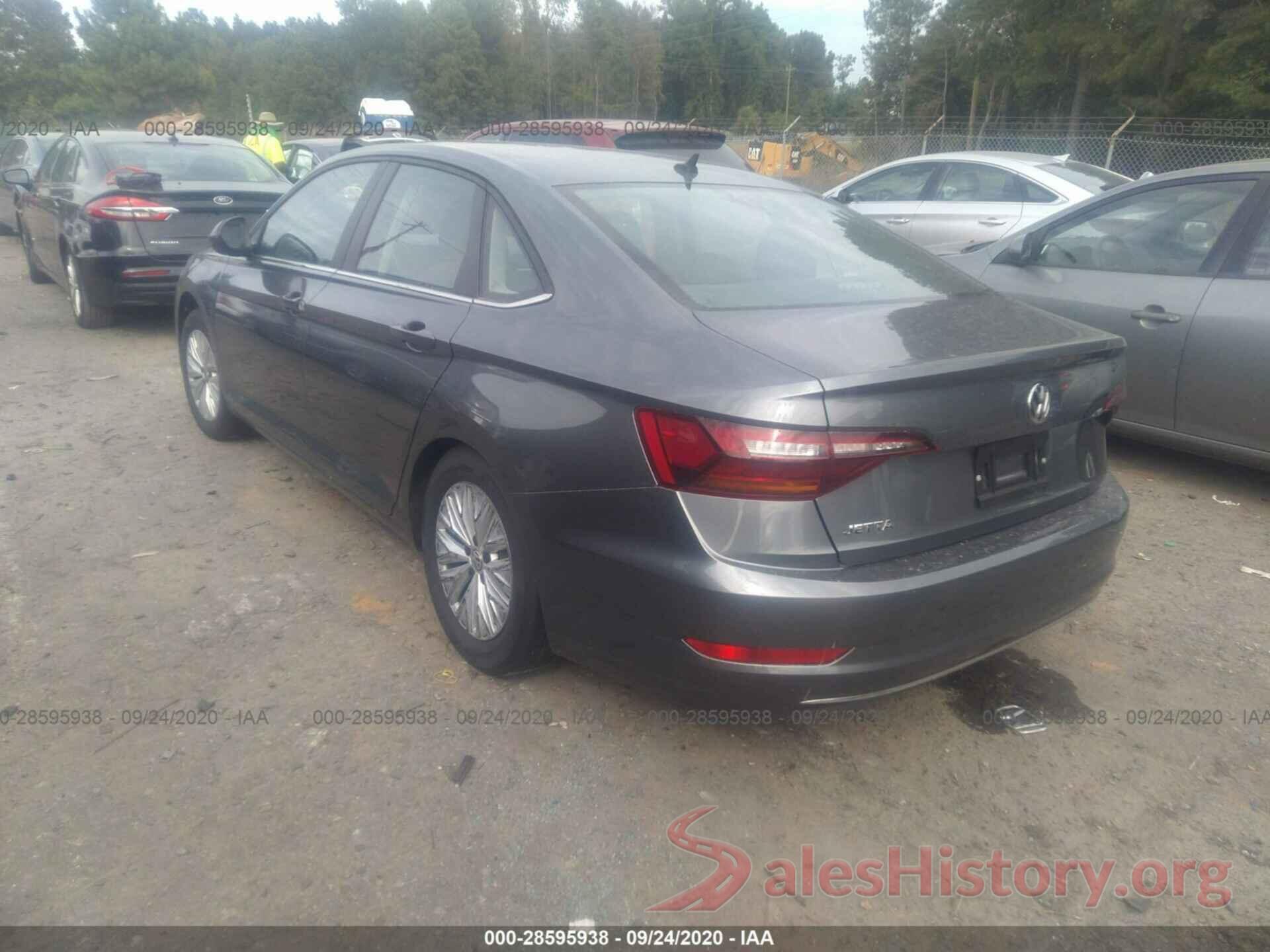 3VWC57BU1KM122581 2019 VOLKSWAGEN JETTA