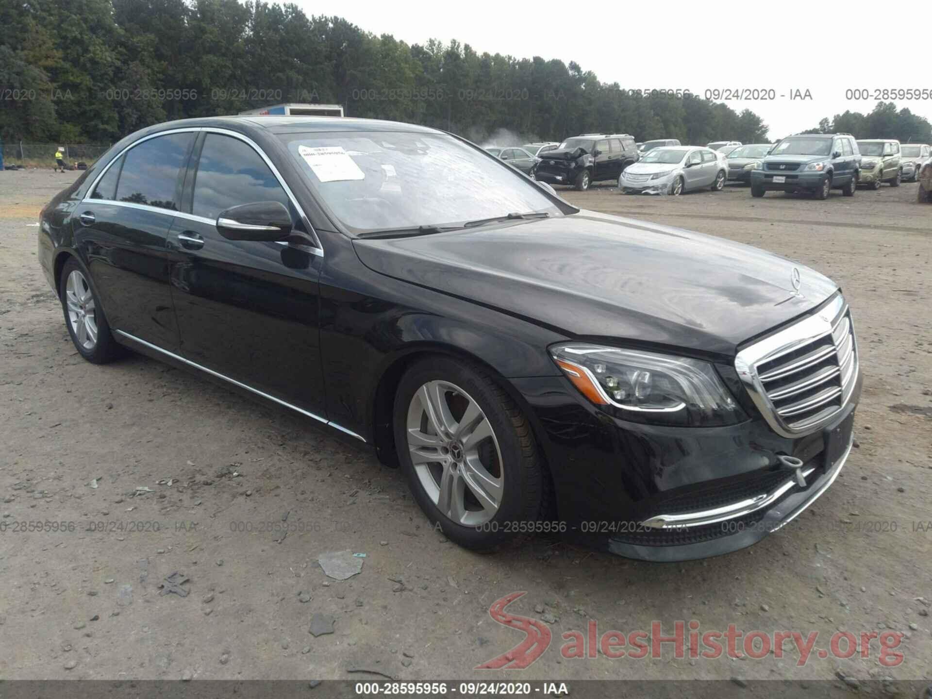 WDDUG6EB3KA426665 2019 MERCEDES-BENZ S-CLASS