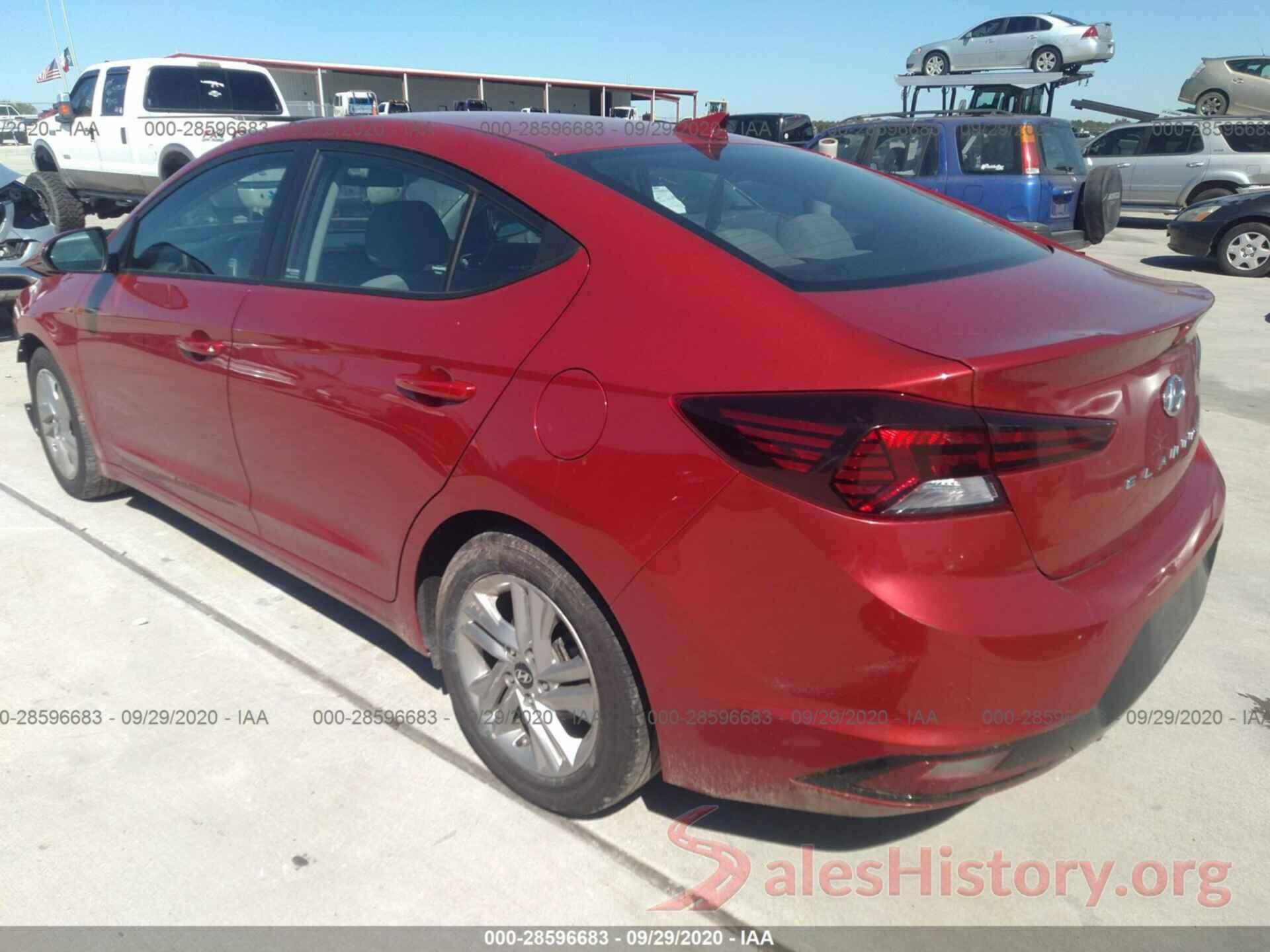 5NPD84LFXKH403748 2019 HYUNDAI ELANTRA