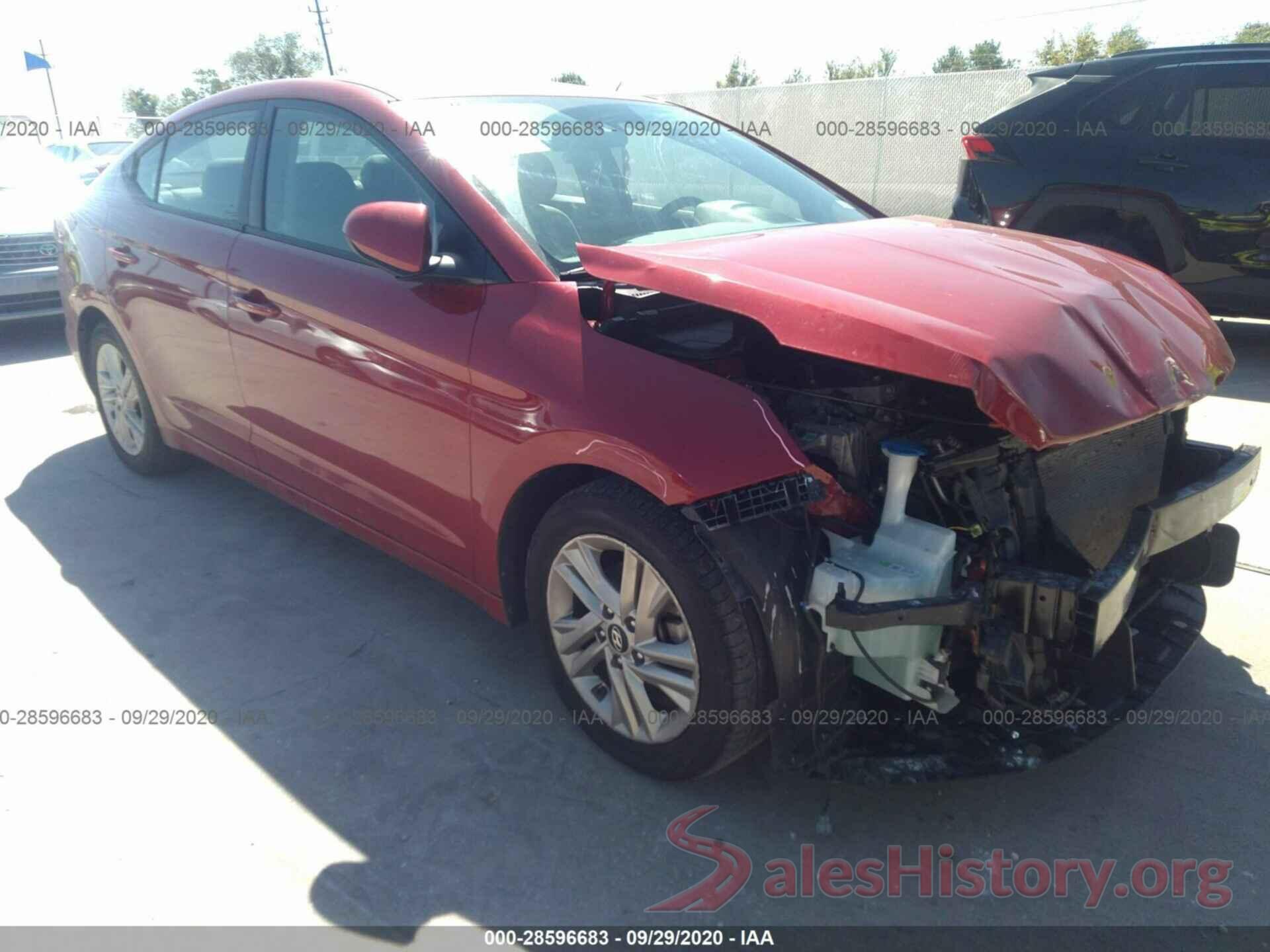 5NPD84LFXKH403748 2019 HYUNDAI ELANTRA