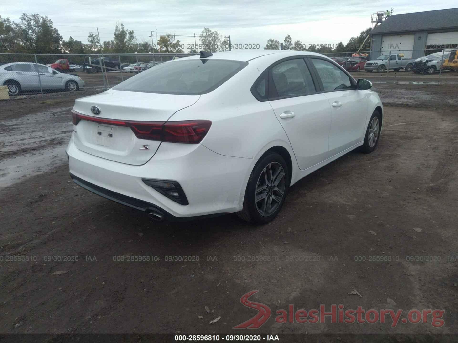 3KPF34AD9KE014421 2019 KIA FORTE