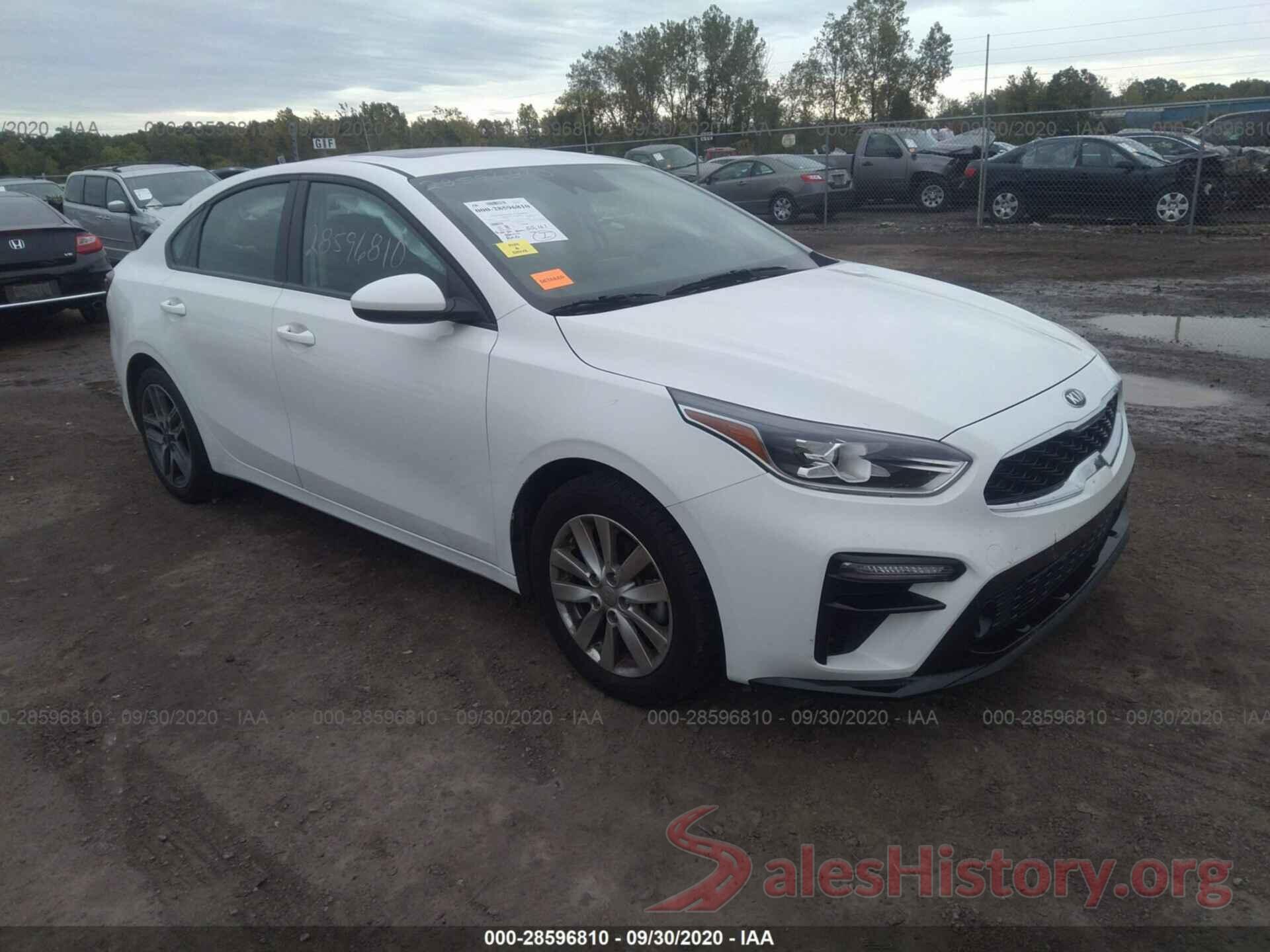 3KPF34AD9KE014421 2019 KIA FORTE