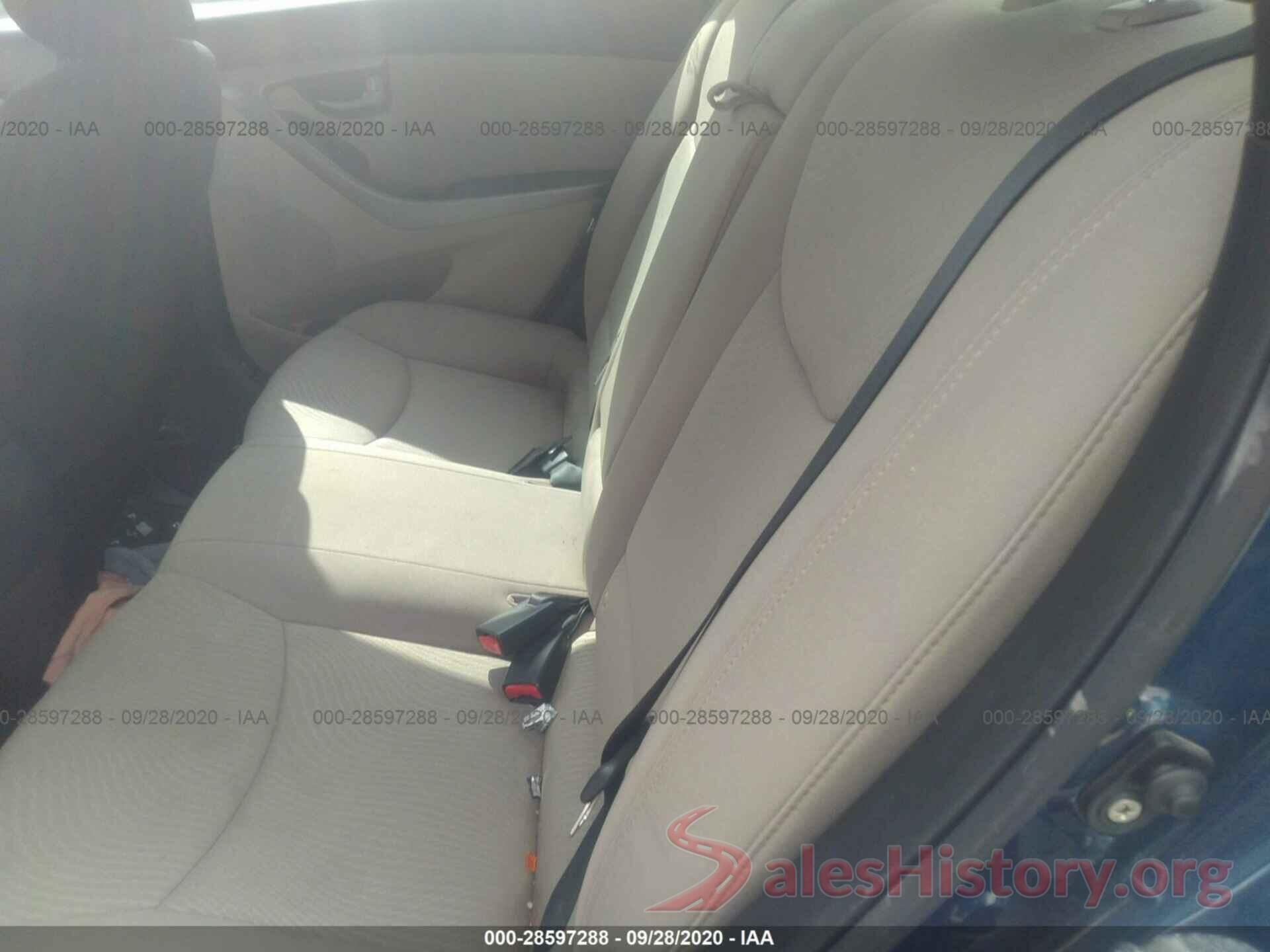 KMHDH4AE9GU564935 2016 HYUNDAI ELANTRA