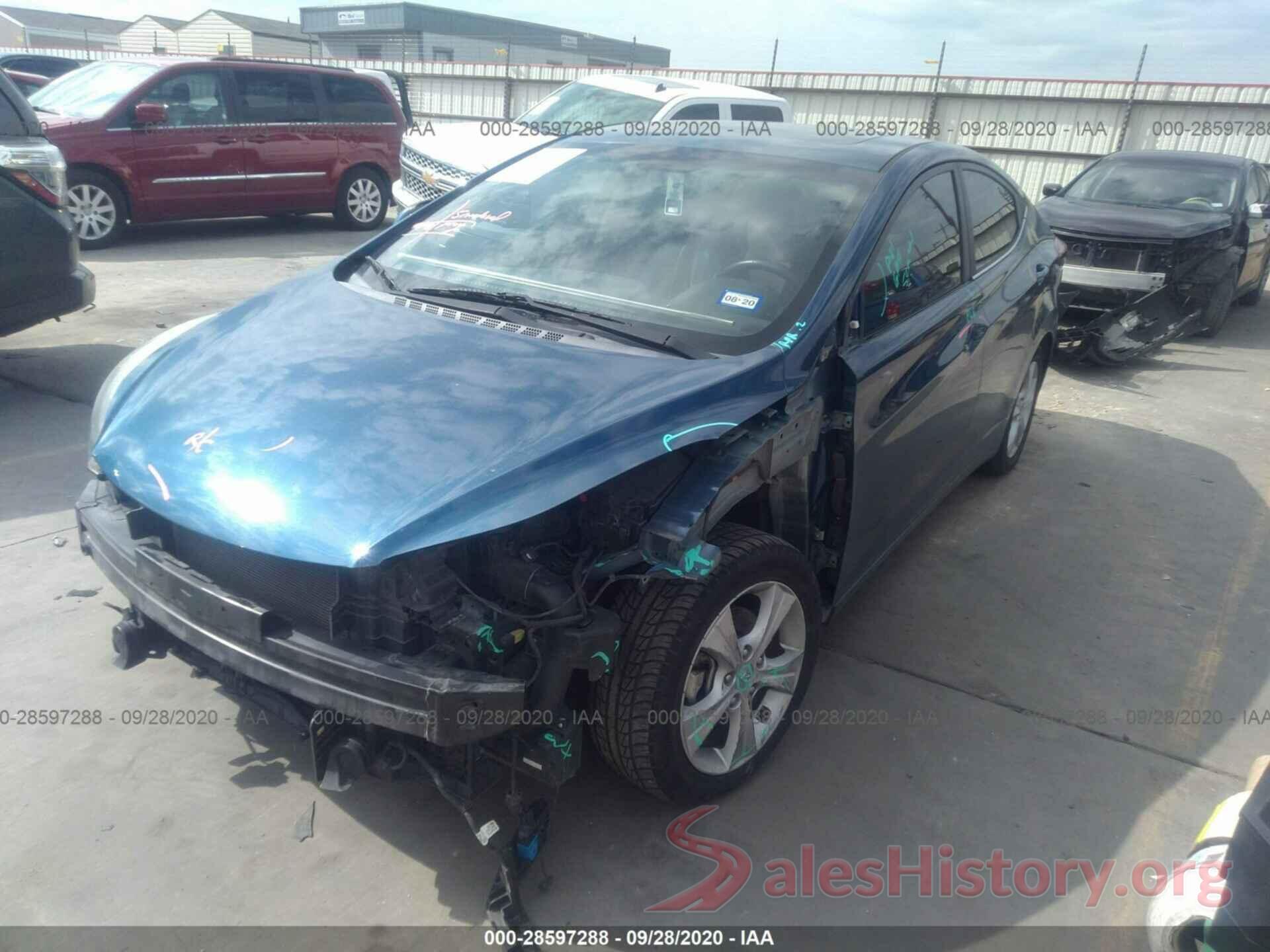 KMHDH4AE9GU564935 2016 HYUNDAI ELANTRA