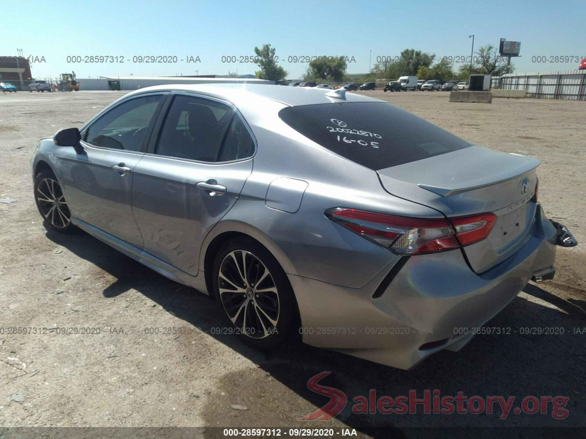 4T1B11HK3KU295376 2019 TOYOTA CAMRY