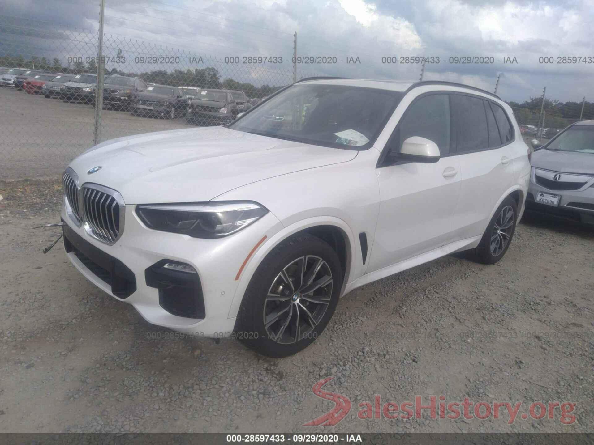 5UXCR6C53KLL10172 2019 BMW X5