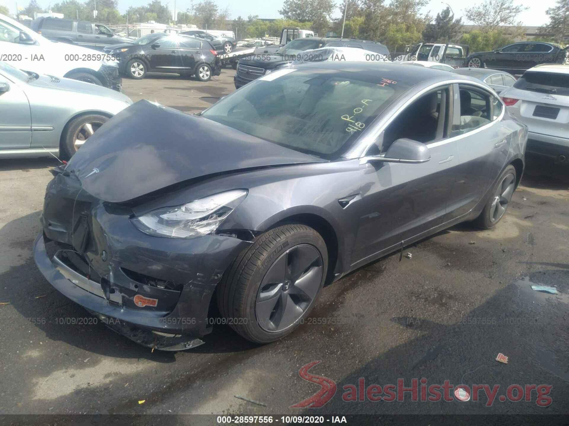 5YJ3E1EAXLF630409 2020 TESLA MODEL 3