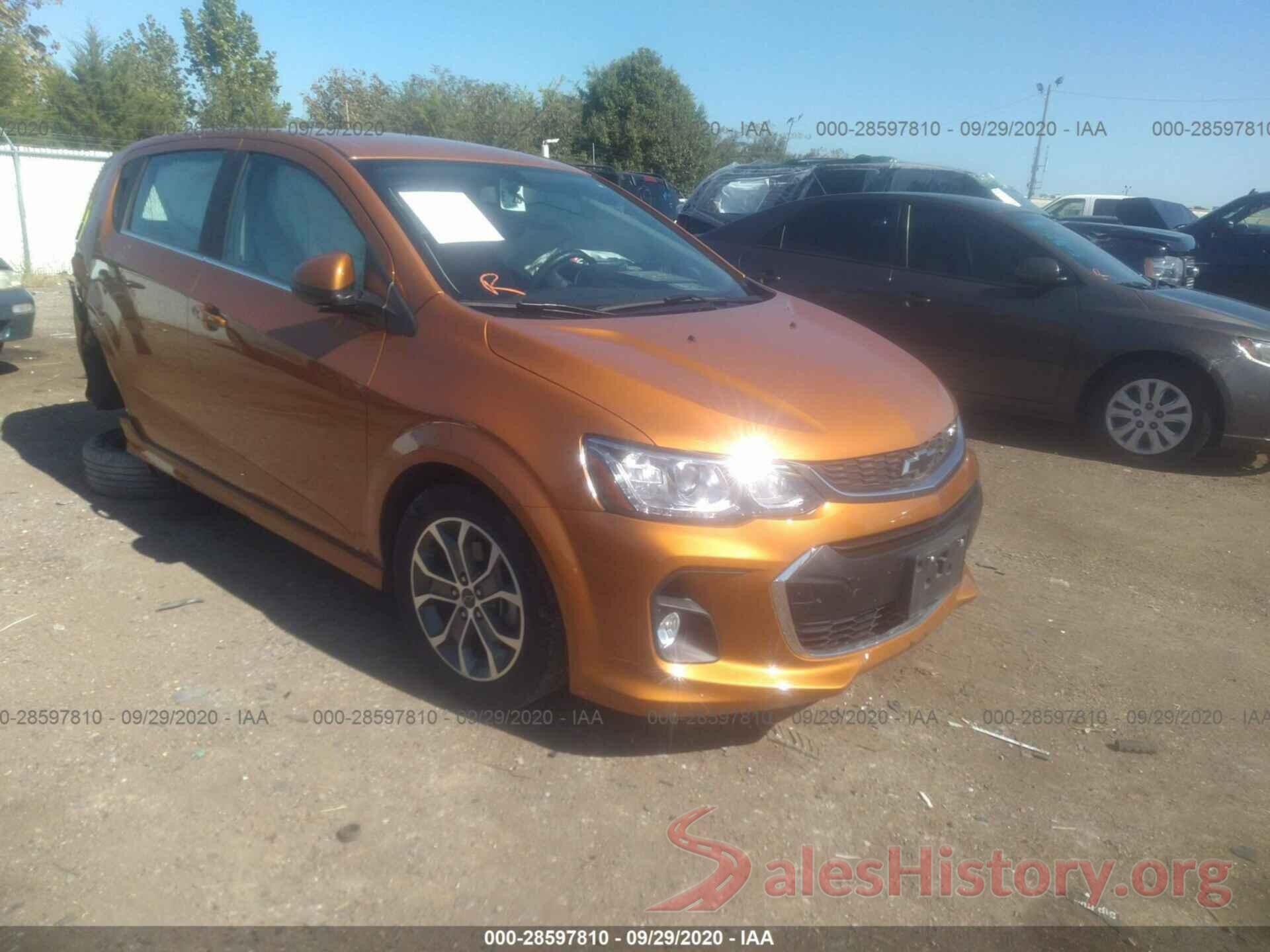 1G1JD6SB3J4140847 2018 CHEVROLET SONIC