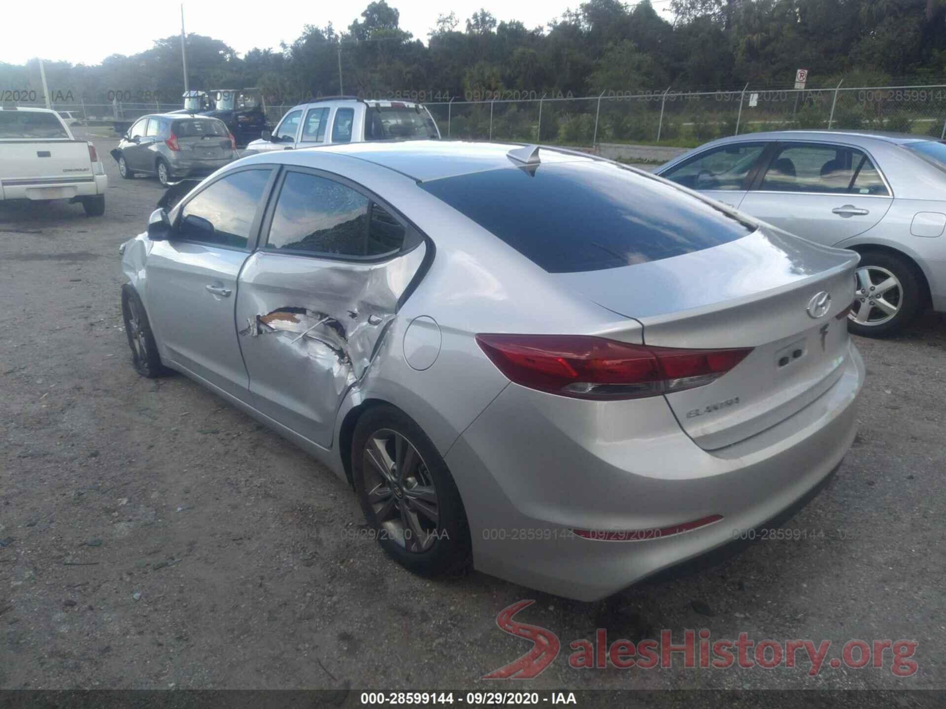 5NPD84LF6JH285941 2018 HYUNDAI ELANTRA