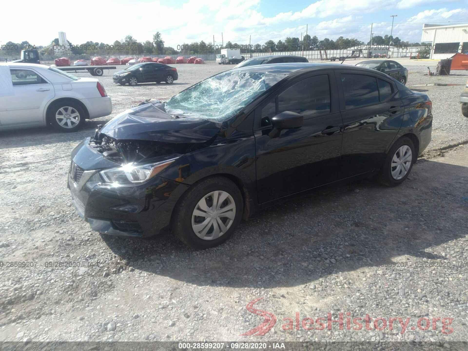 3N1CN8DVXLL809888 2020 NISSAN VERSA