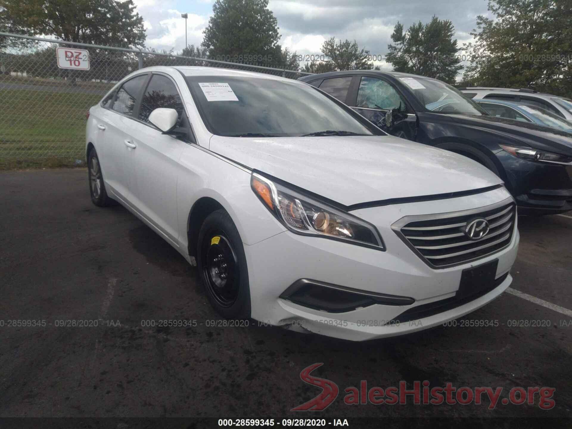 5NPE24AF2HH584166 2017 HYUNDAI SONATA