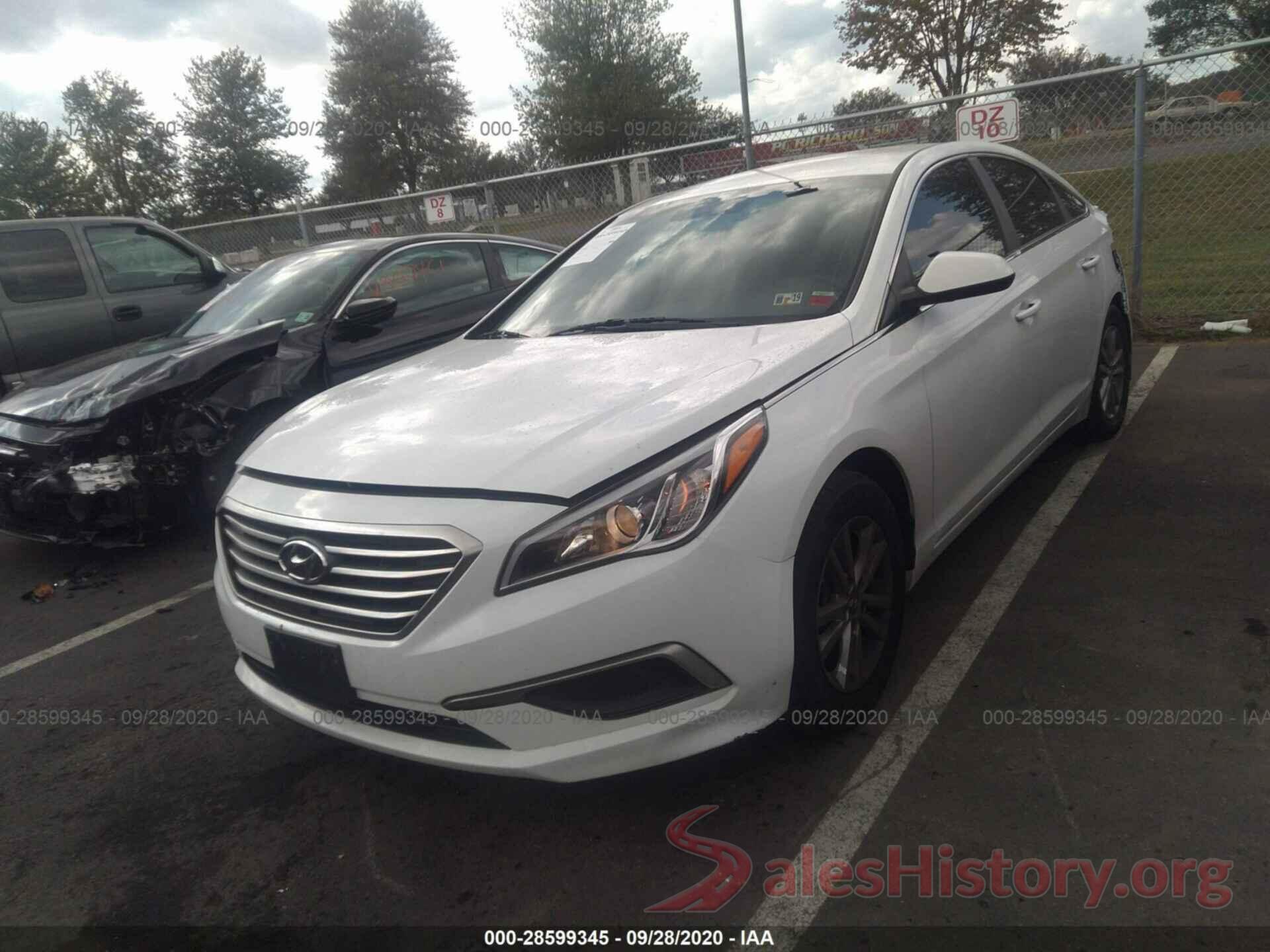 5NPE24AF2HH584166 2017 HYUNDAI SONATA