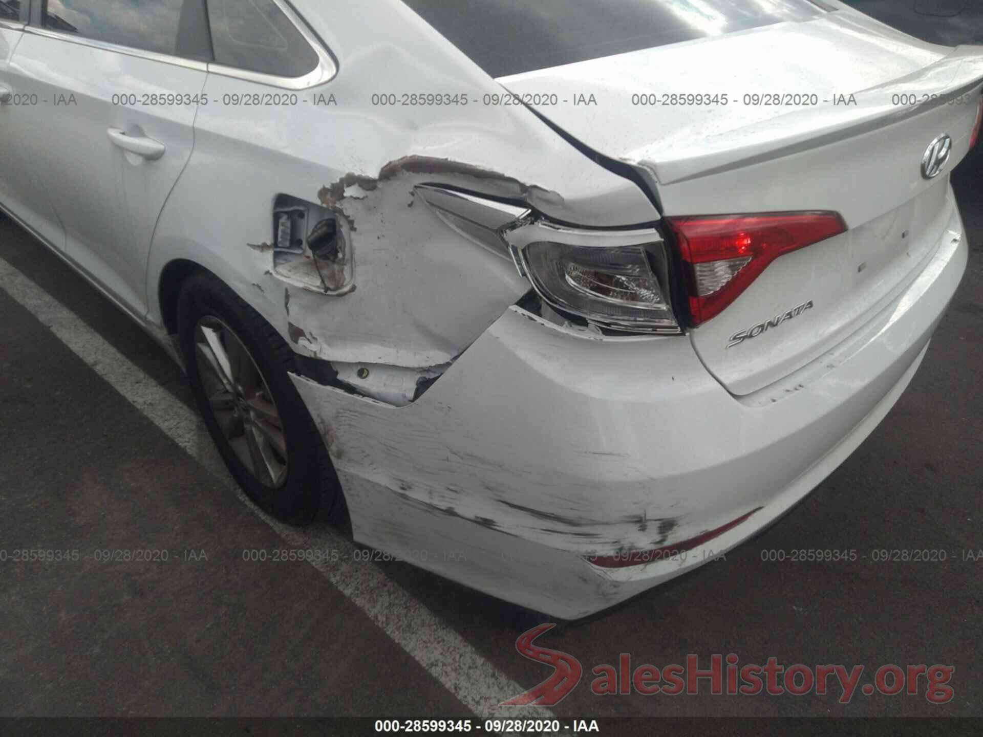 5NPE24AF2HH584166 2017 HYUNDAI SONATA