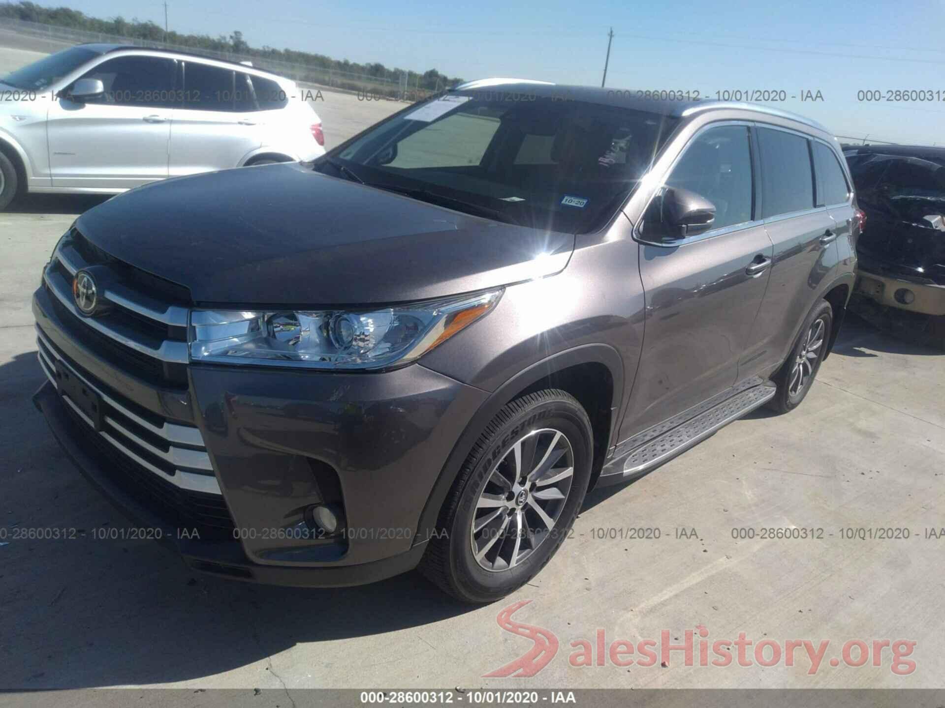 5TDKZRFHXHS523194 2017 TOYOTA HIGHLANDER