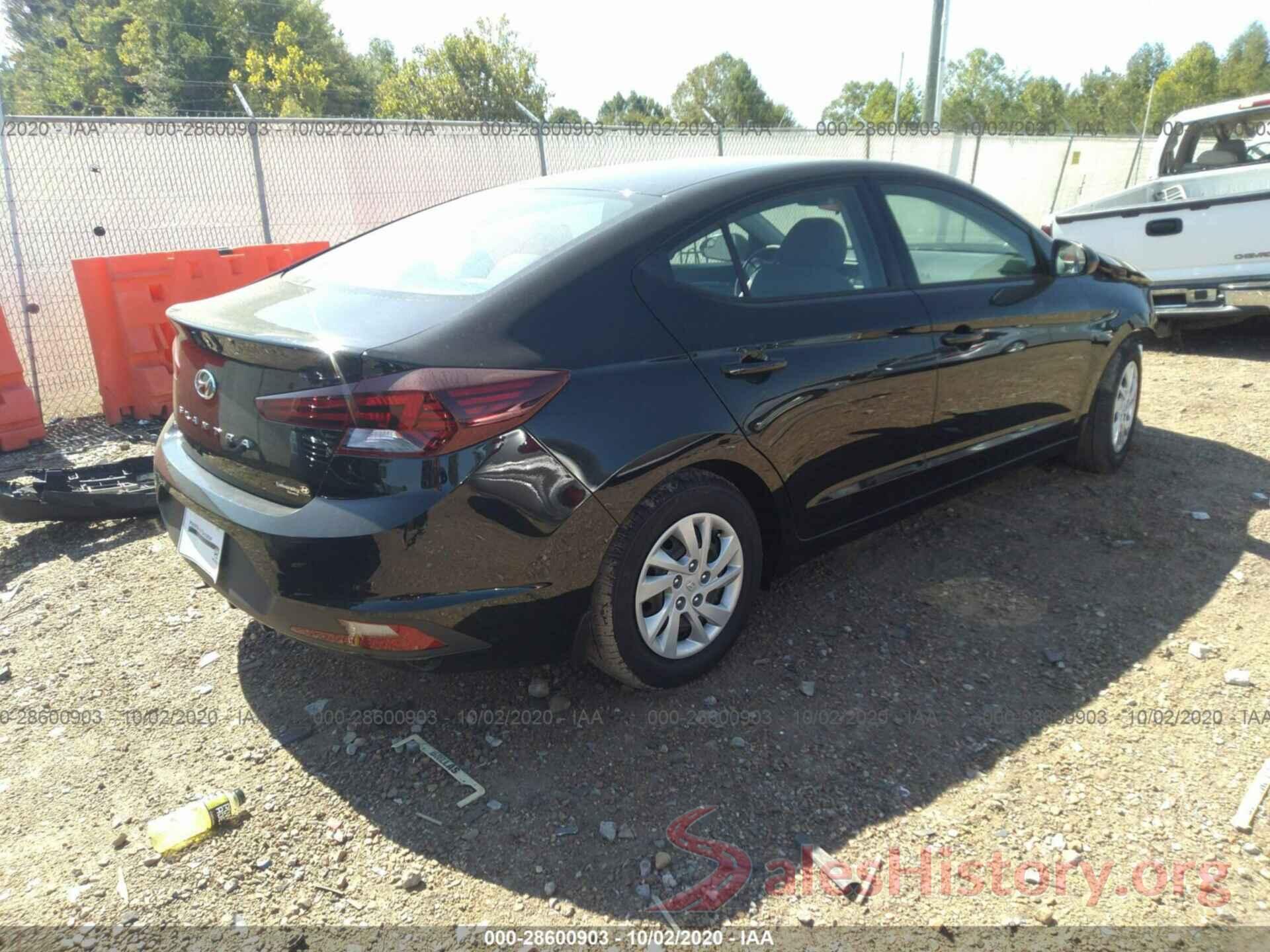 5NPD74LF4LH526885 2020 HYUNDAI ELANTRA